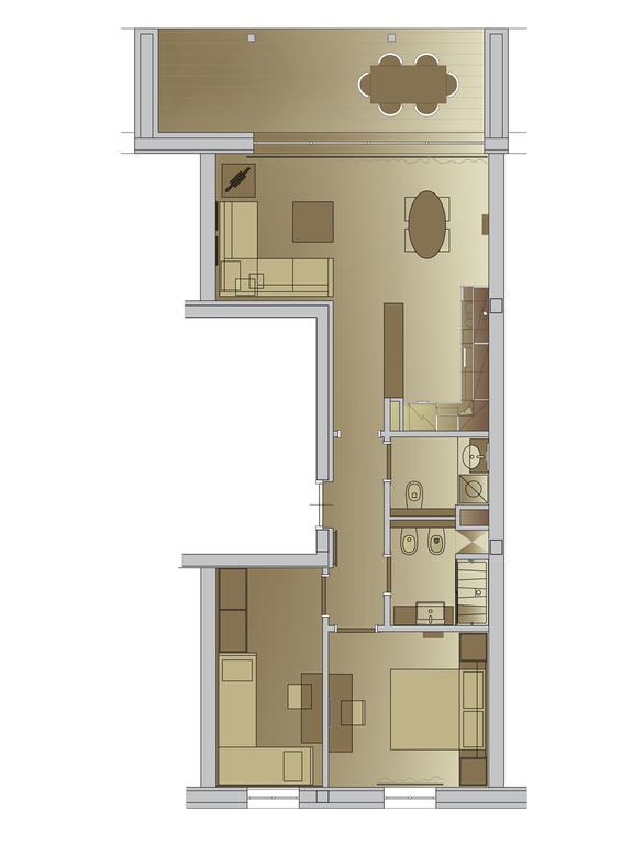 Appartement met uitzicht op het meer
