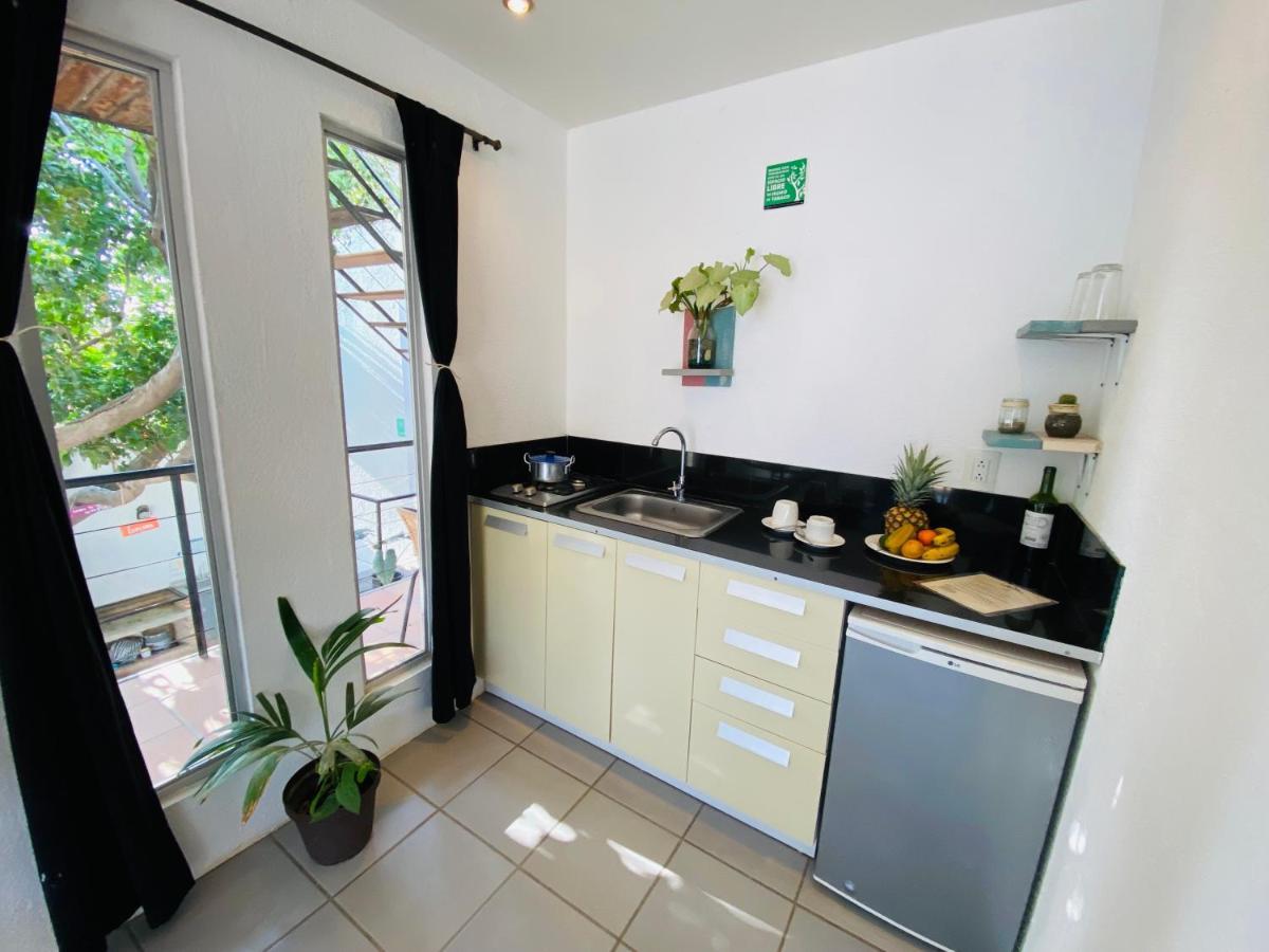 Estudio con terraza