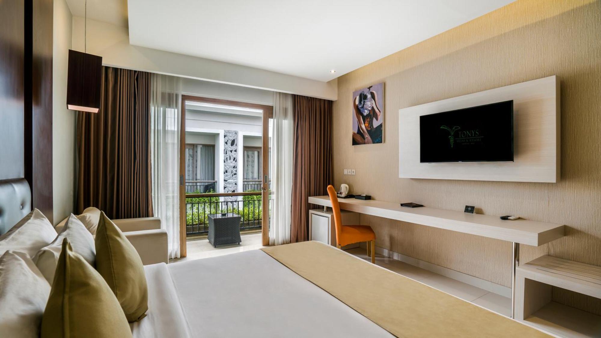Chambre Double ou Lits Jumeaux Deluxe - Vue sur Piscine