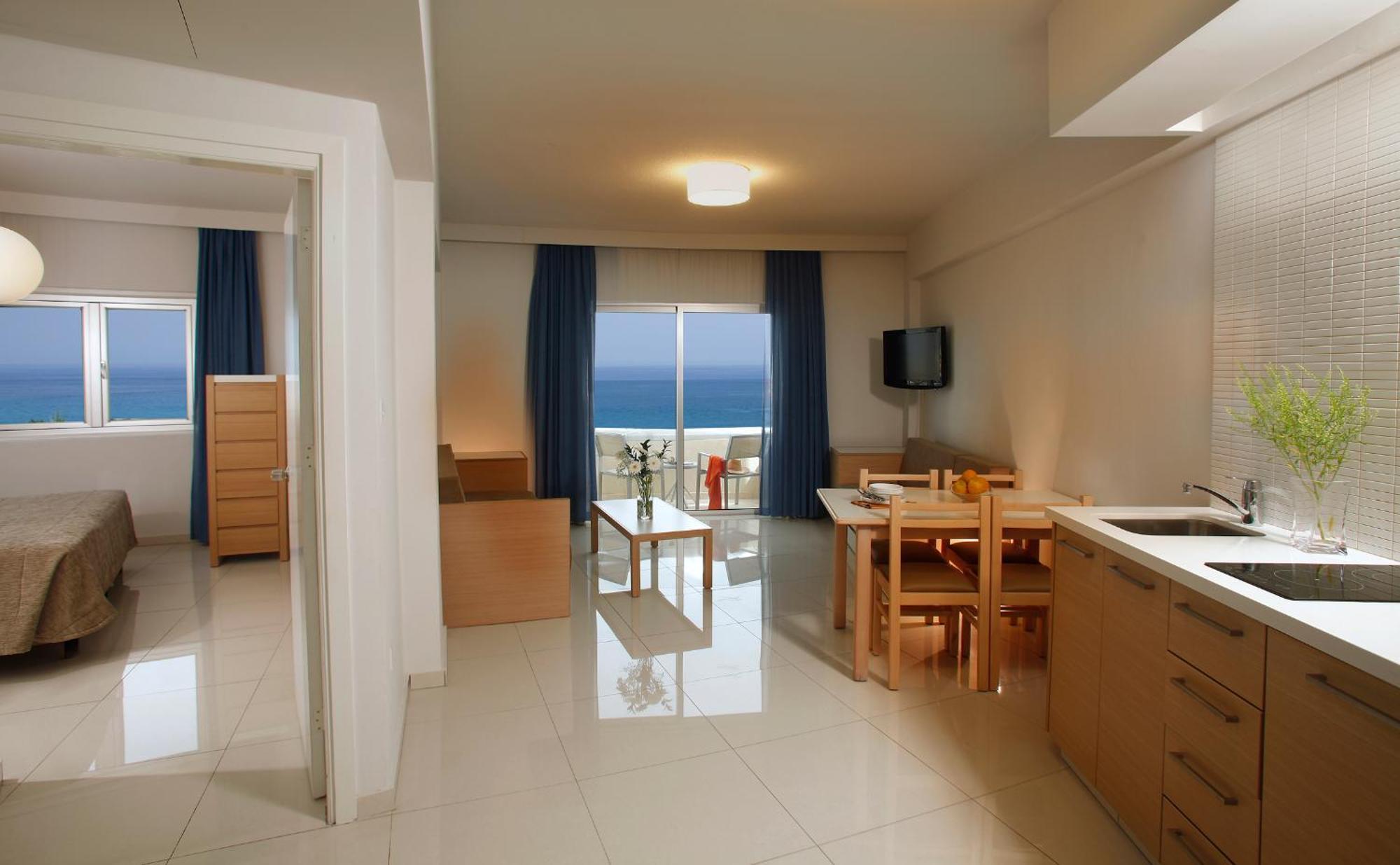 Suite met 1 Slaapkamer en Uitzicht op Zee