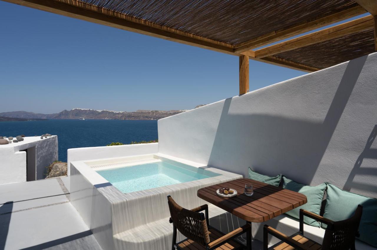 Habitación Deluxe con piscina pequeña y vistas a la caldera