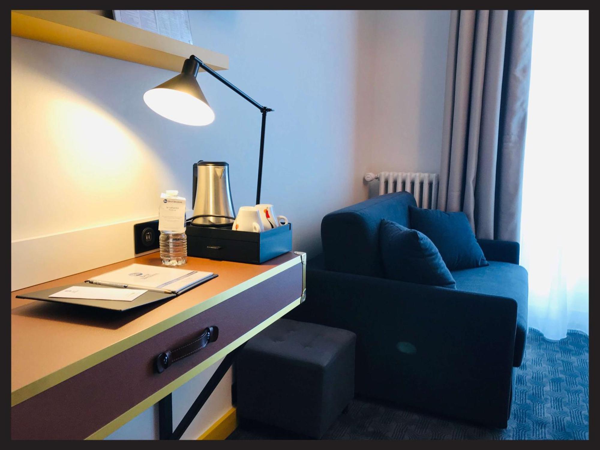 Superior Zimmer mit Kingsize-Bett und Schlafsofa ohne Klimaanlage
