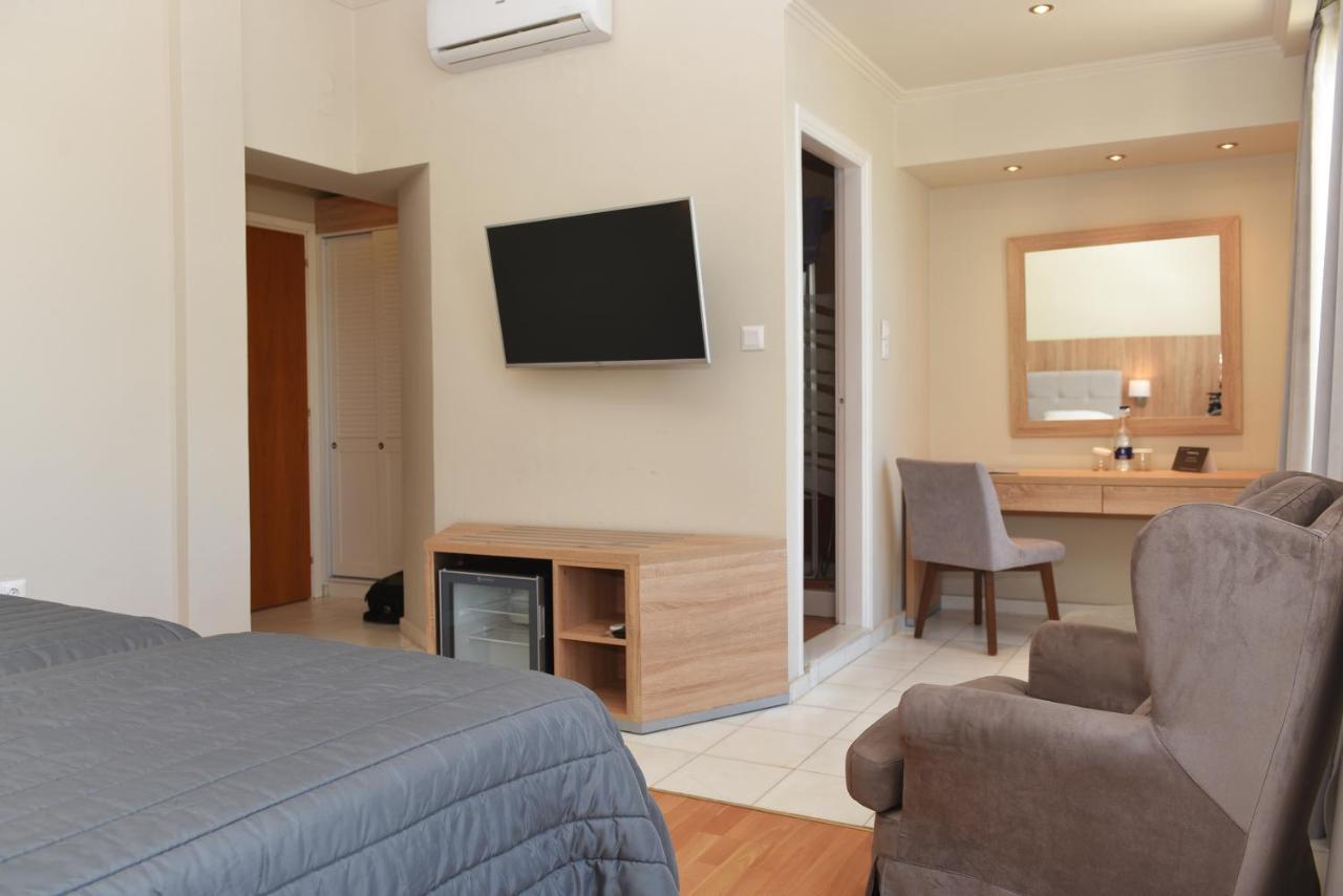 Executive Tweepersoonskamer met een Tweepersoonsbed of 2 Eenpersoonsbedden en Uitzicht op Zee
