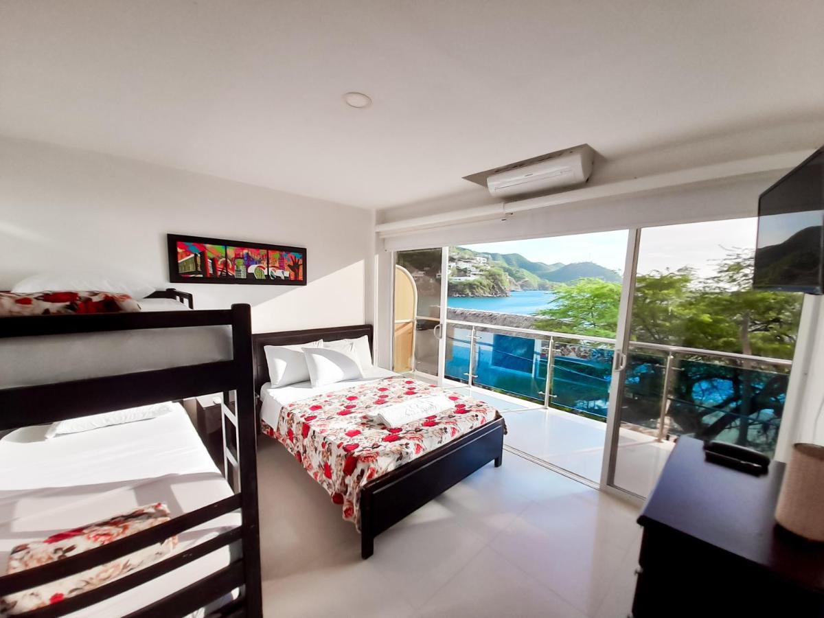 Habitación Familiar con vistas al mar