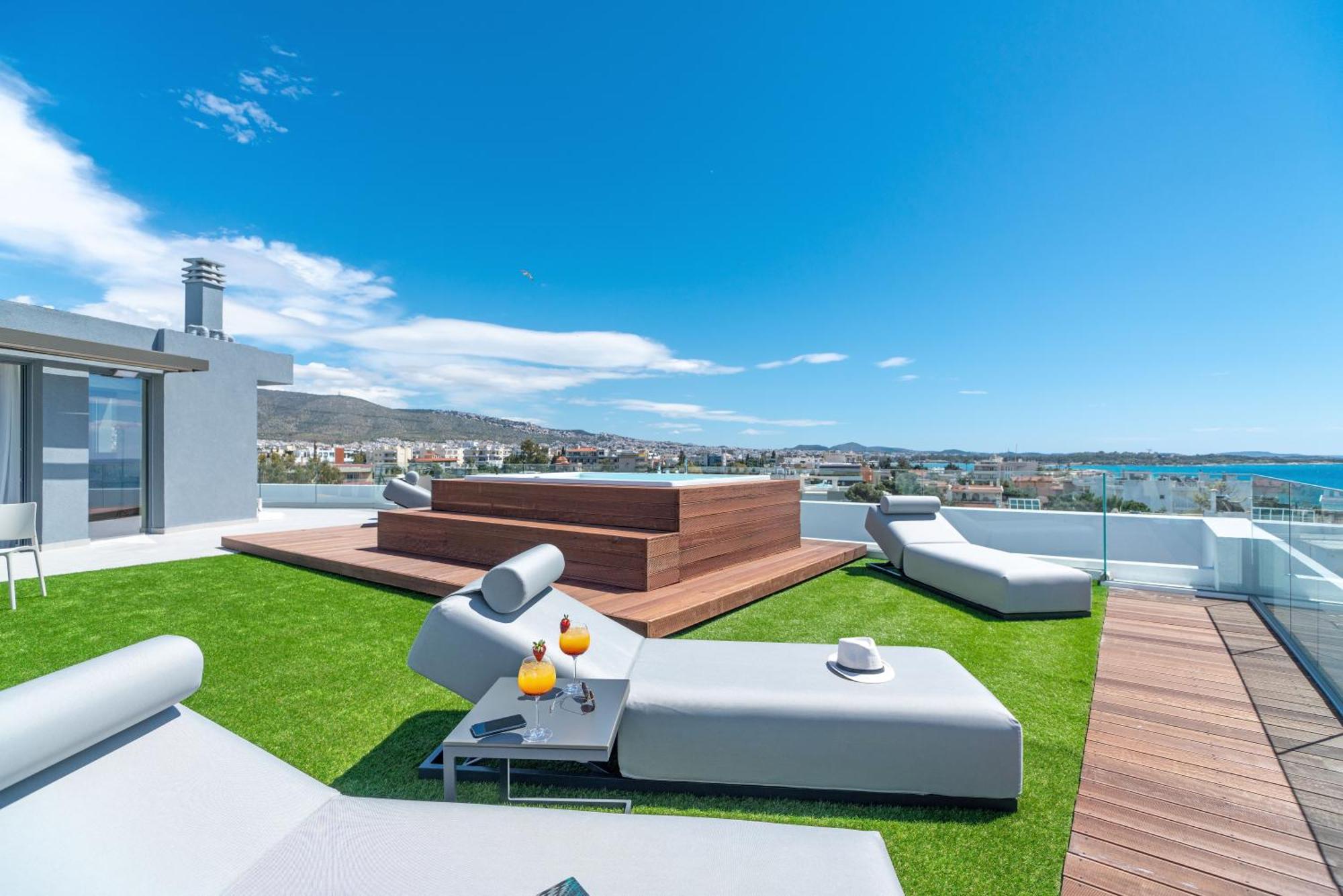 Suite en Ático con vistas al mar y jacuzzi
