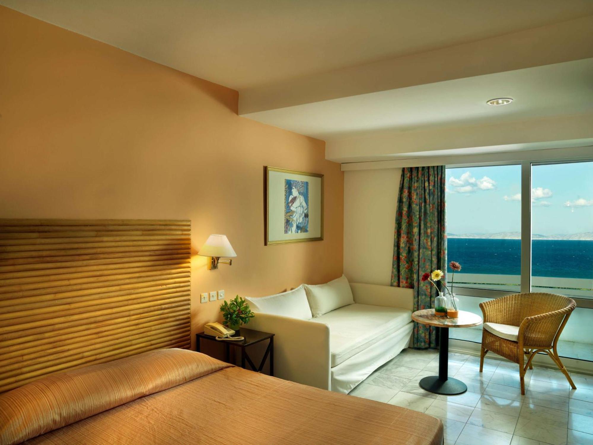 Habitación Individual con vistas parciales al mar