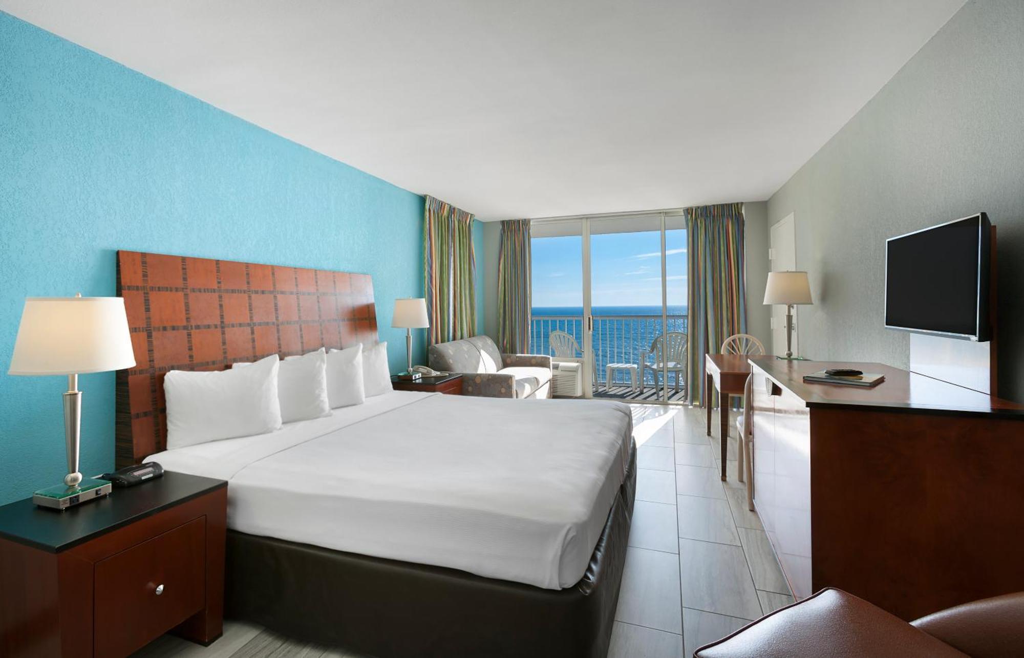 Habitación Efficiency frente al mar - Cama extragrande