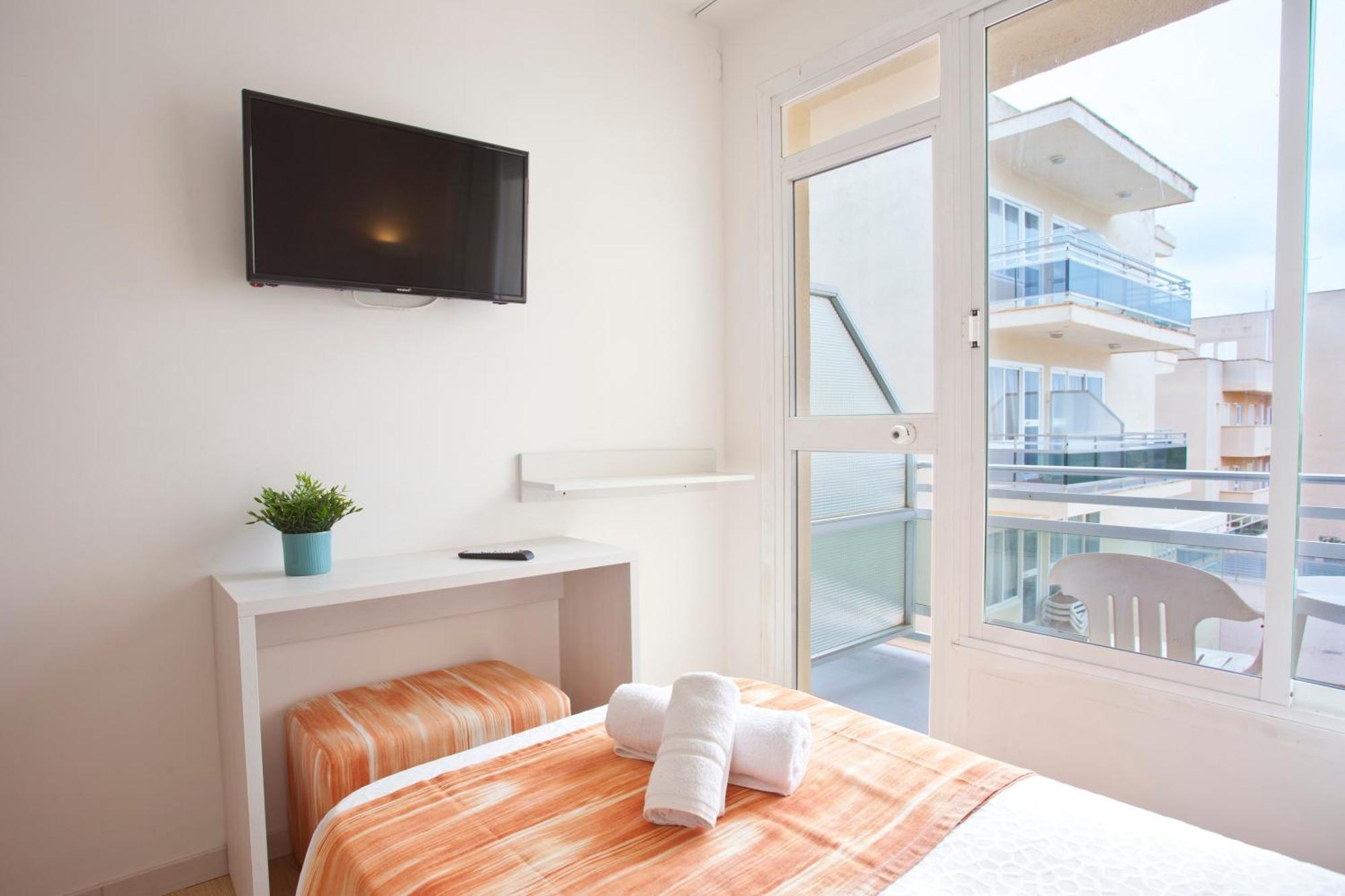 Eenpersoonskamer met Balkon