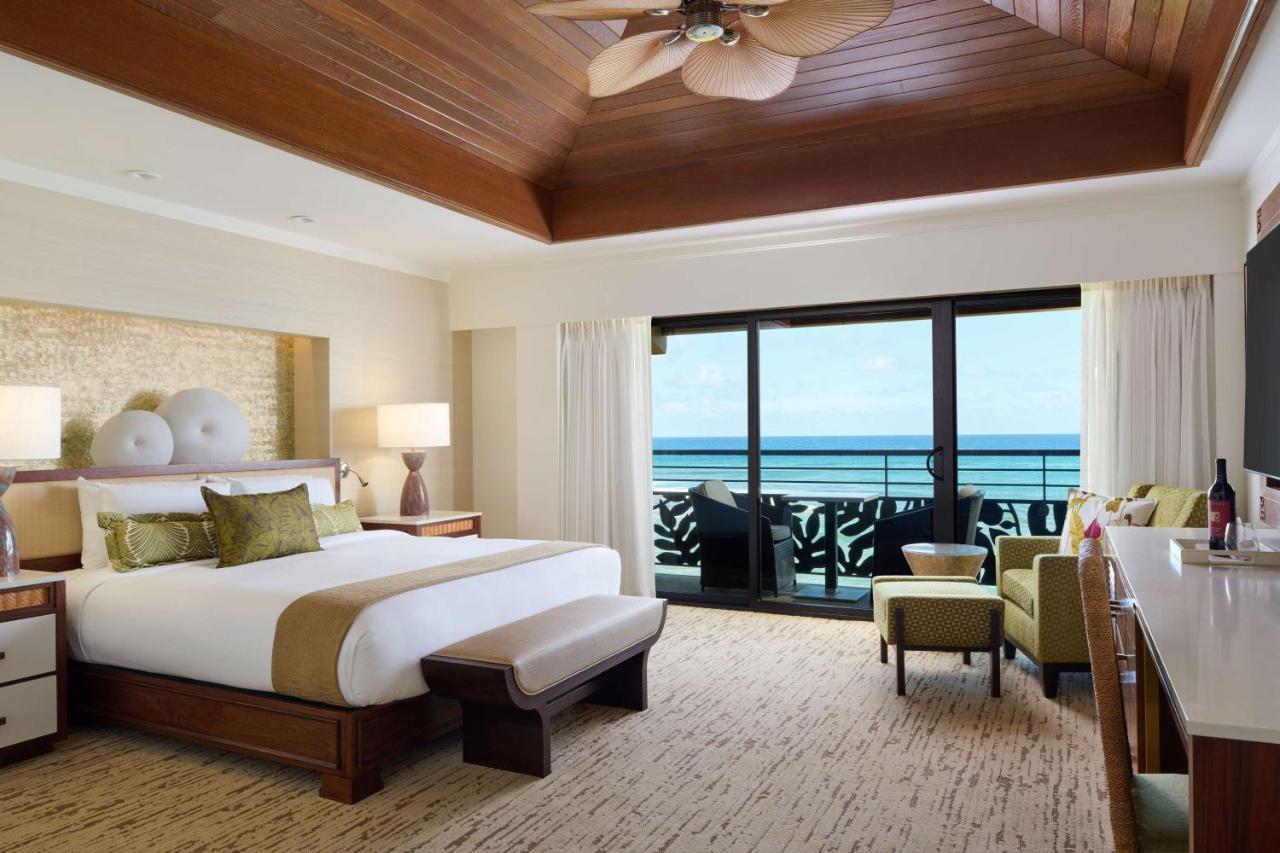 Habitación Deluxe con cama extragrande y vistas al oceáno