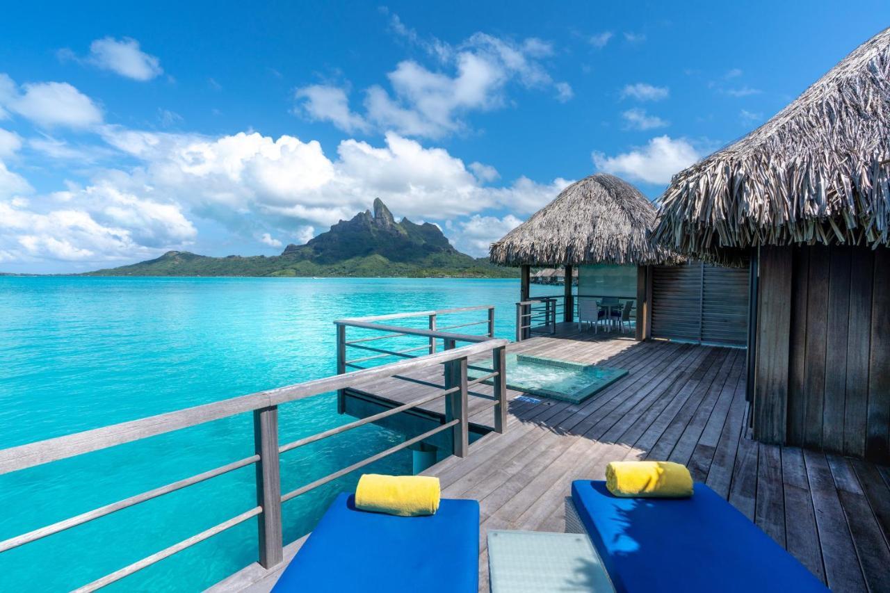 Premier Villa über dem Wasster mit Whirlpool und Aussicht auf den Mont Otemanu
