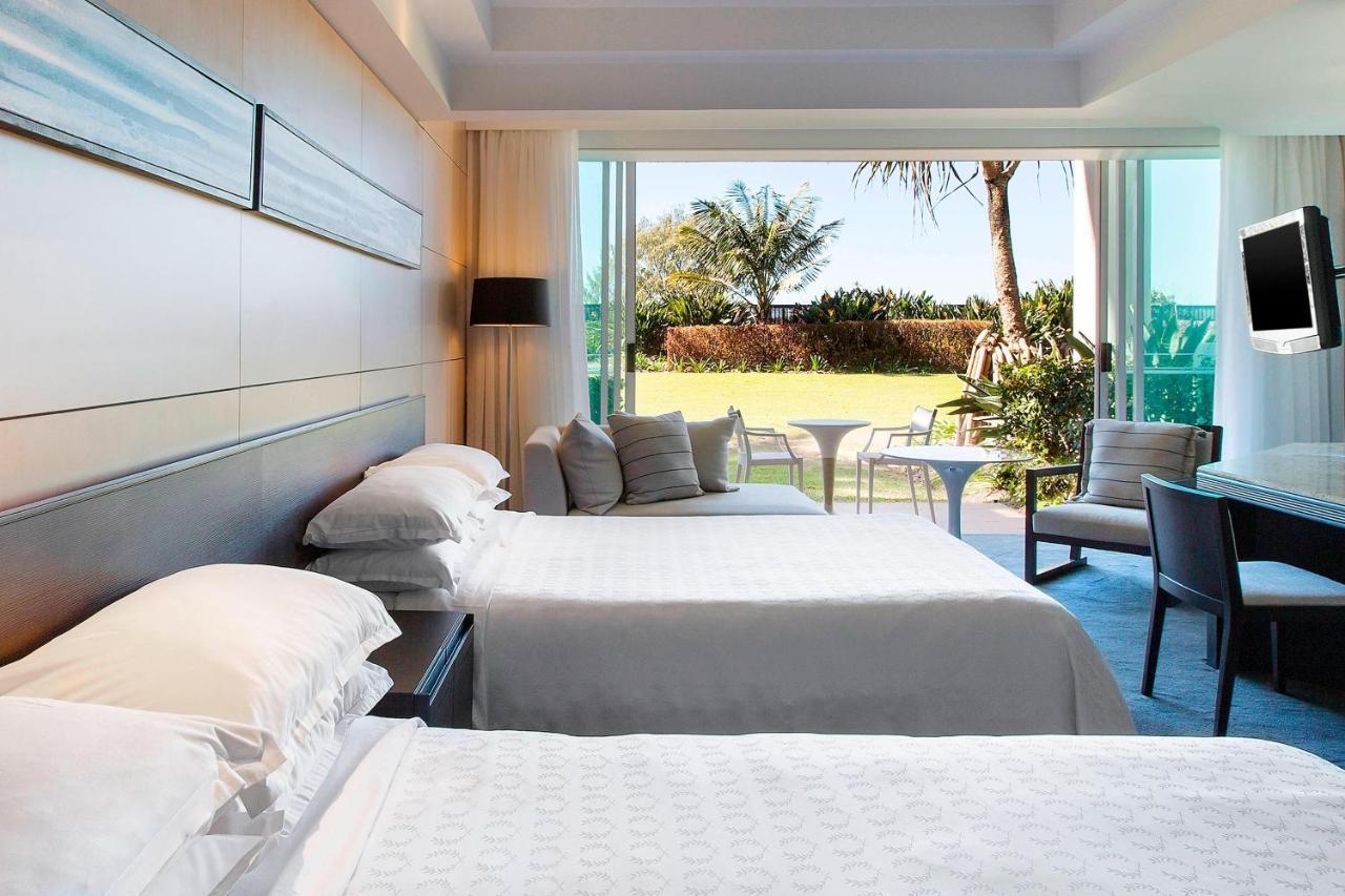Habitación Doble con 2 camas dobles, terraza y vistas al jardín