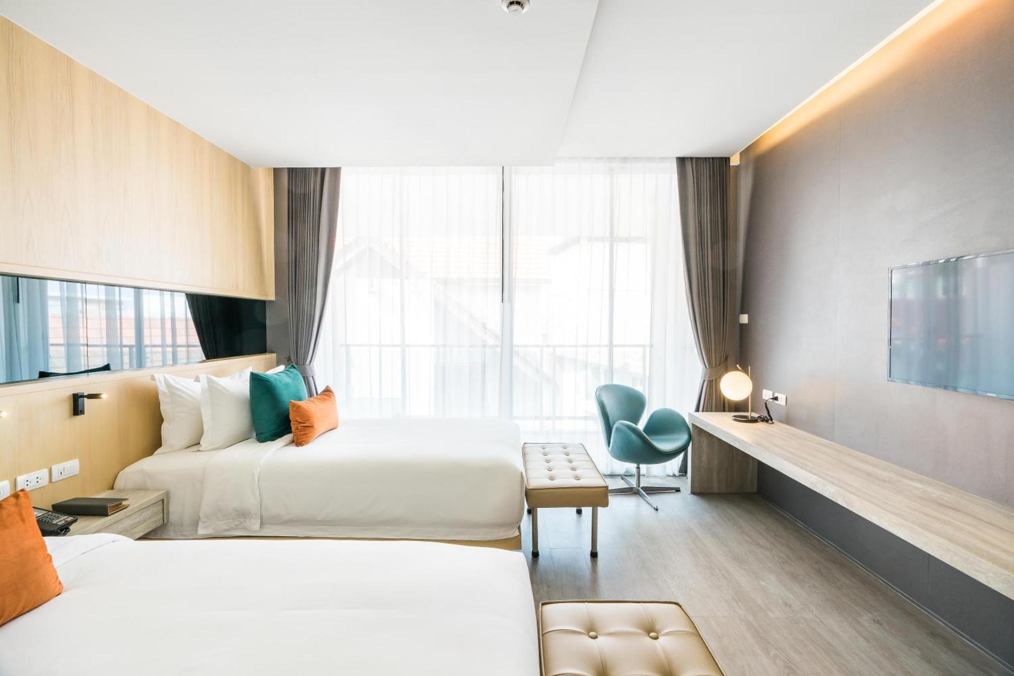 Deluxe Tweepersoonskamer met 2 Aparte Bedden