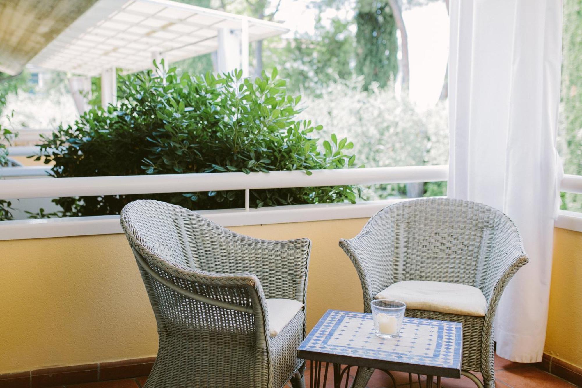 Superior Tweepersoonskamer met Terras en Uitzicht op de Tuin