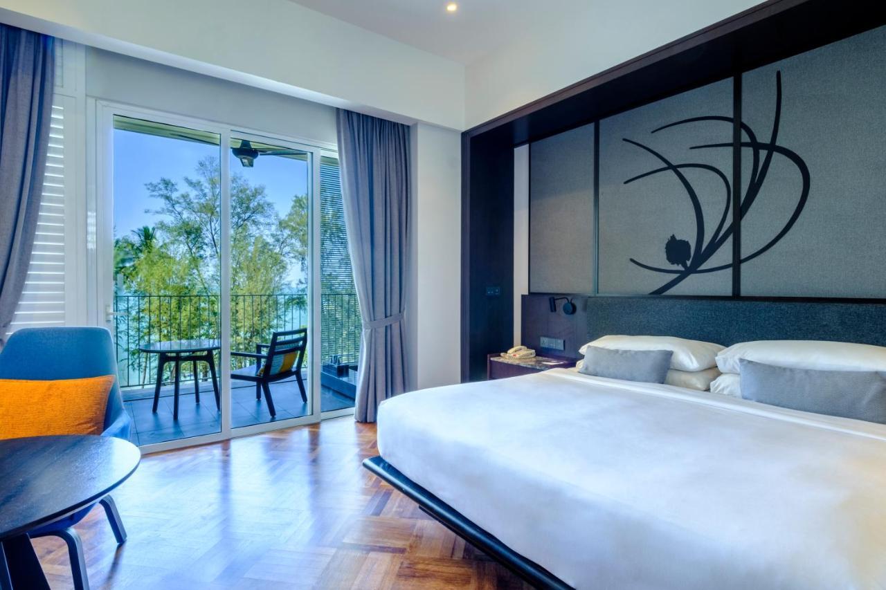Habitación Deluxe con vistas al mar y al jardín - 1 cama extragrande