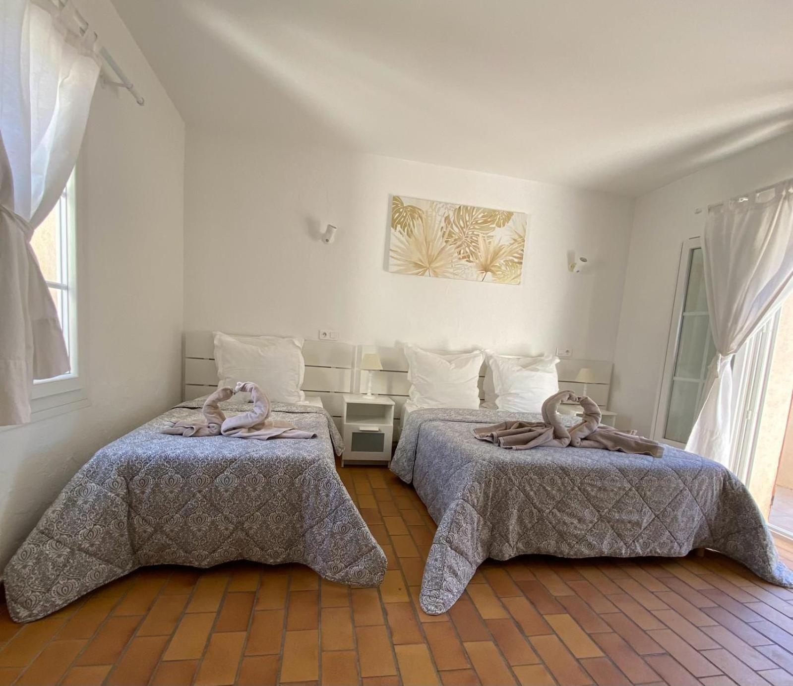 Dreibettzimmer mit Terrasse