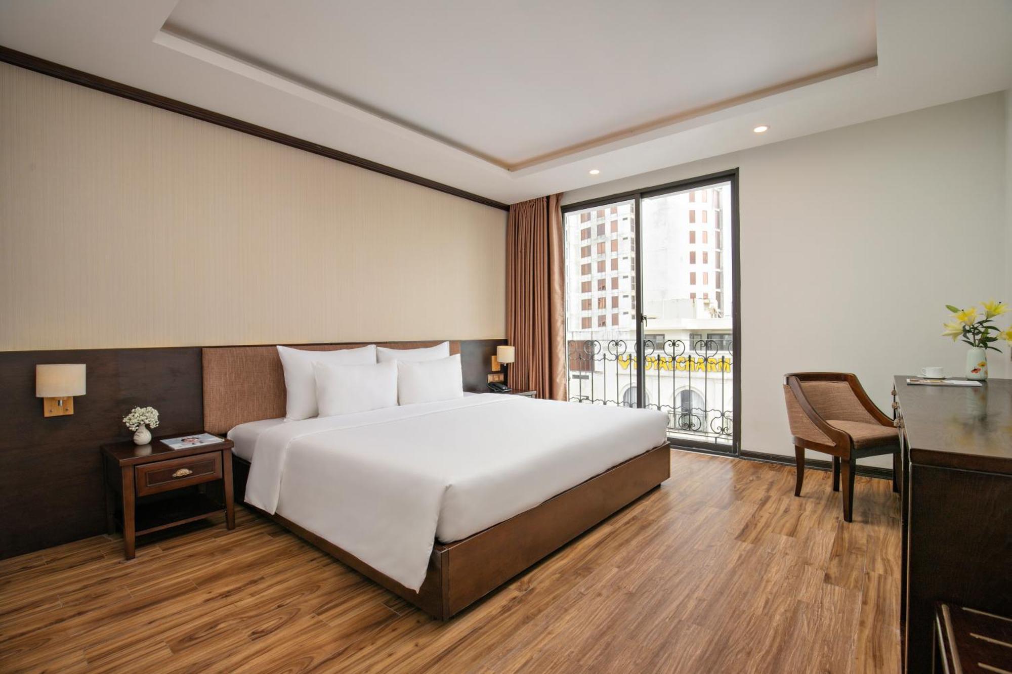 Family Suite with Balcony and City View