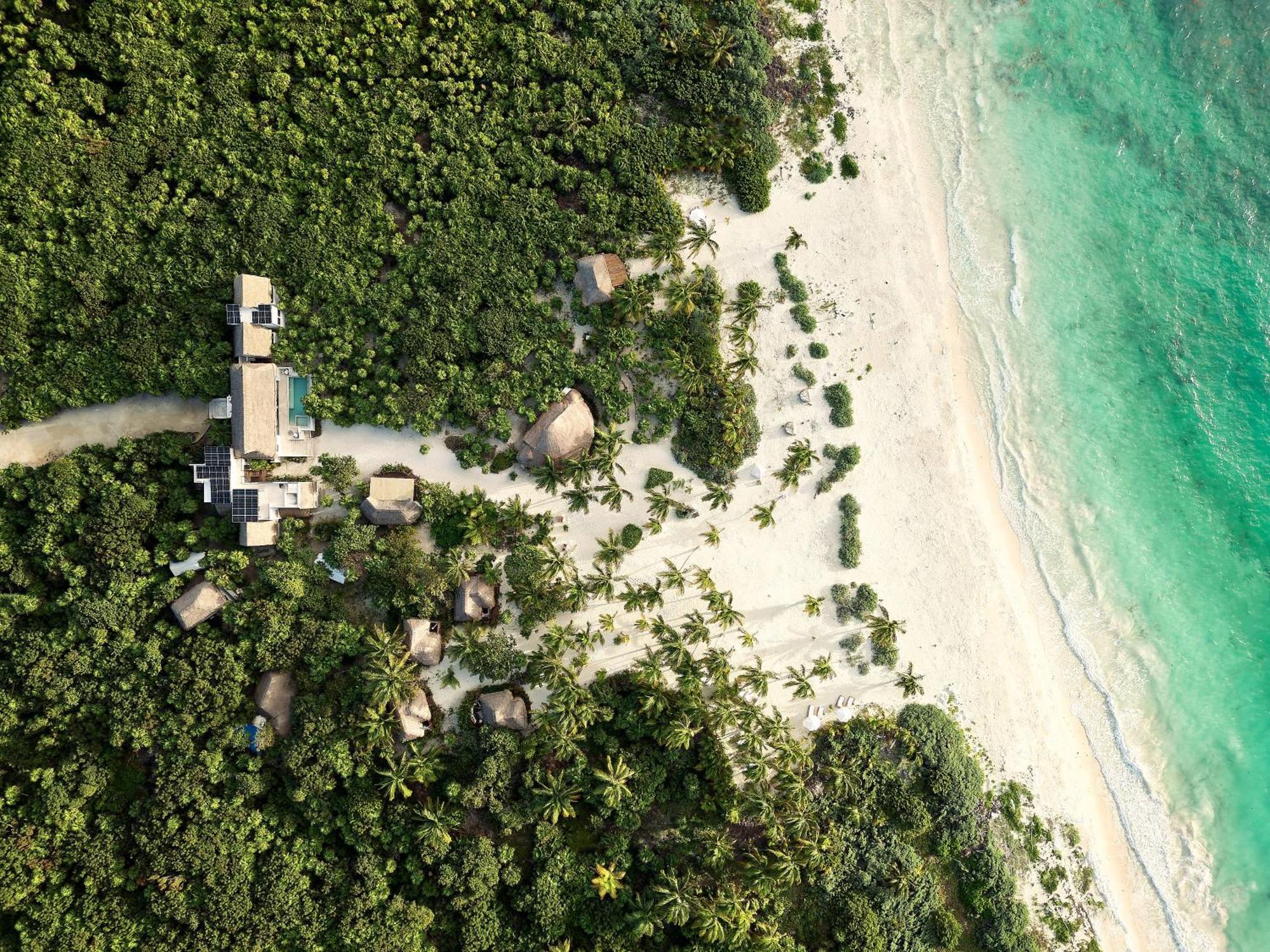 Villa frente a la playa
