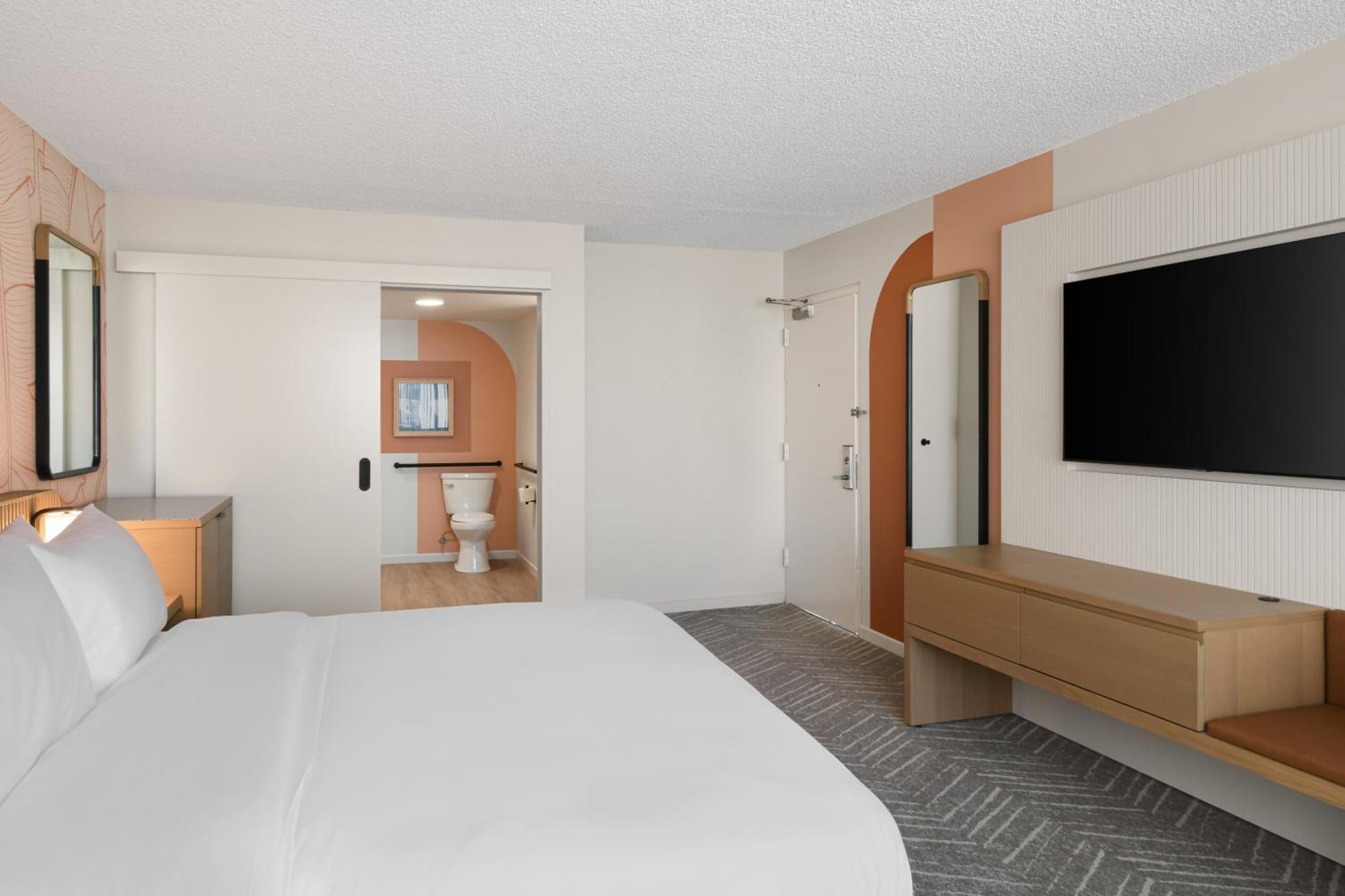 Suite met 1 Slaapkamer en Kingsize Bed - Uitzicht op de Oceaan