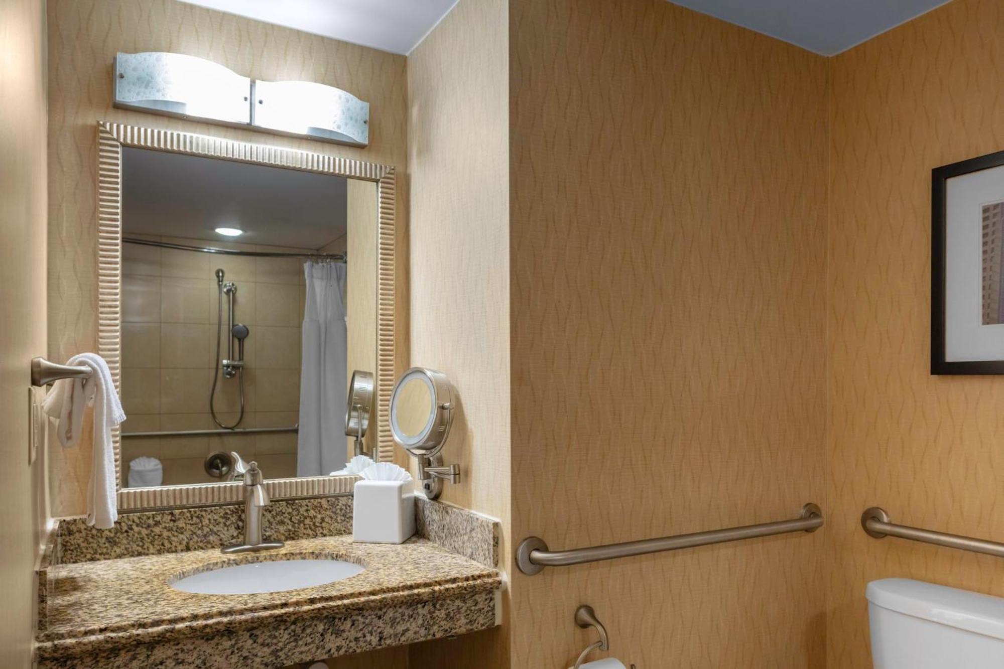 King Room Hearing Accessible Roll Shower Non-Smoking