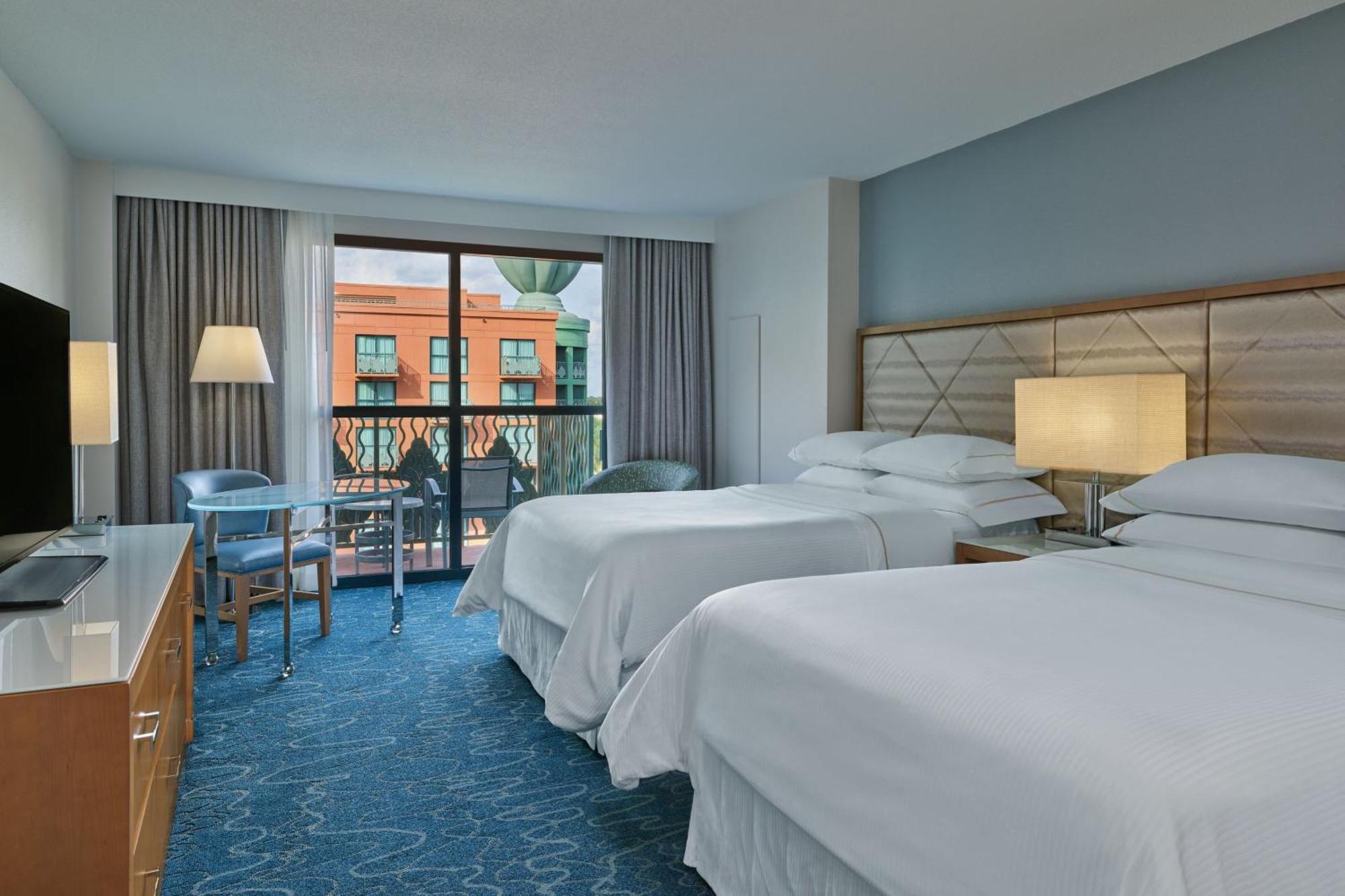Resort Balcony Guest room 2 Double Resort view Balcony Includes Early Entry To Disney Theme Parks,1536653599:JPEG