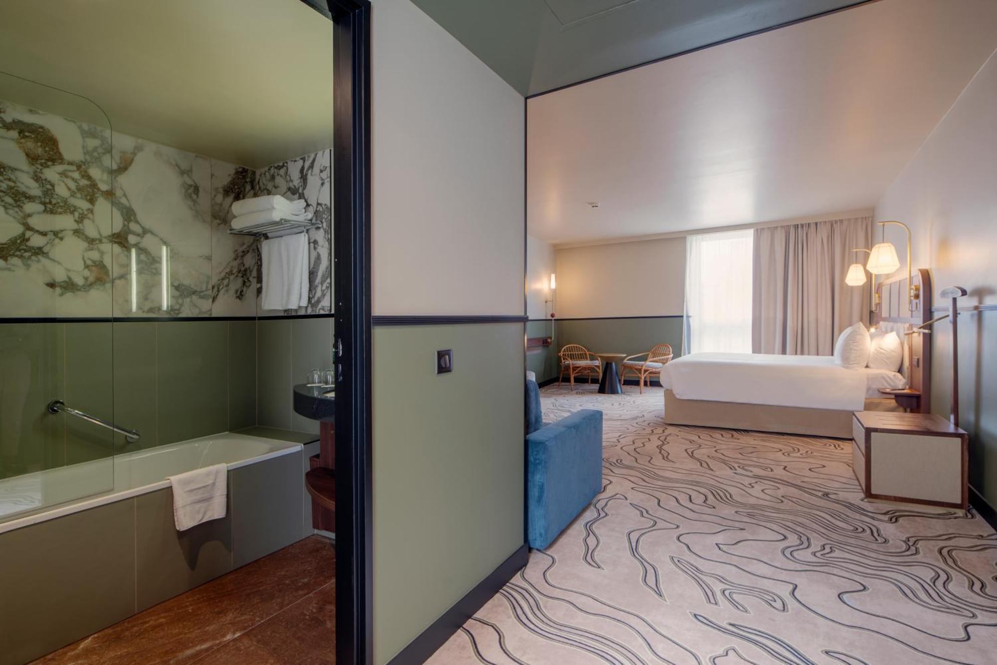 Suite mit Queensize-Bett und Schlafsofa