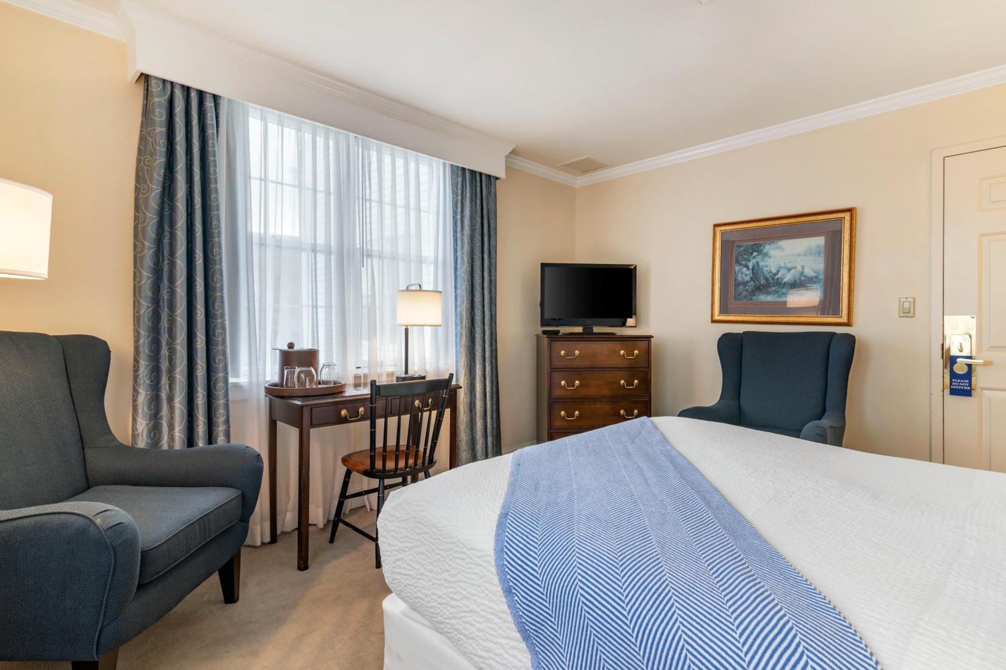 Kamer met Queensize Bed - Geschikt voor Gasten met een Lichamelijke Beperking