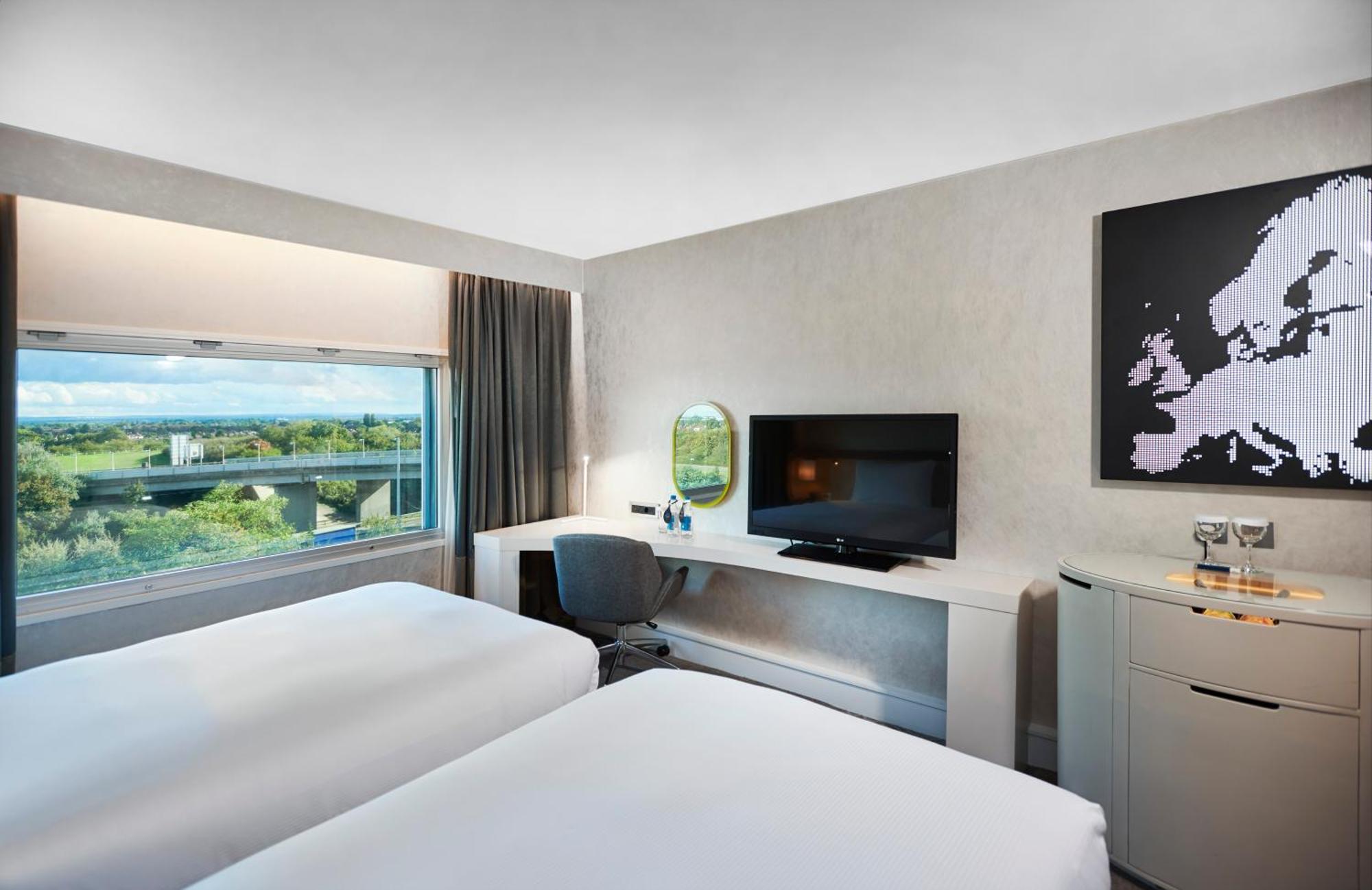 Executive Zweibettzimmer mit Zugang zur Lounge