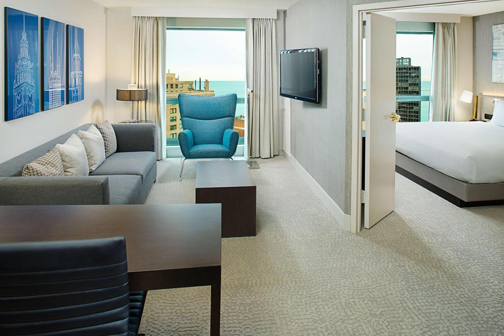 King Suite met uitzicht op het meer