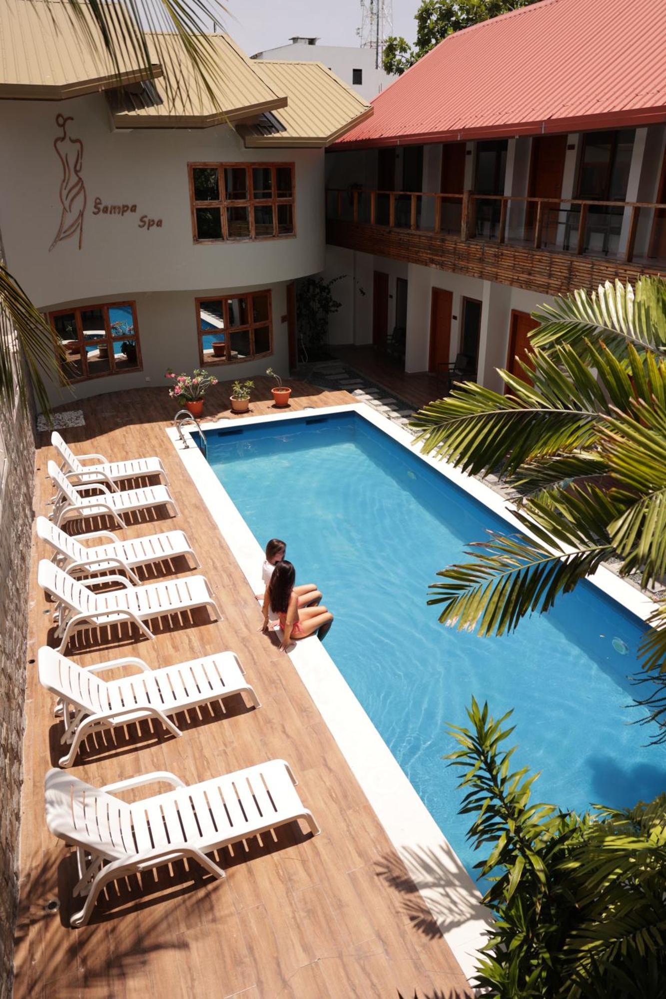 Deluxe Double Room Pool View Return Speed Boat Transfer Sand Bank Excursion & Dolphin Watching