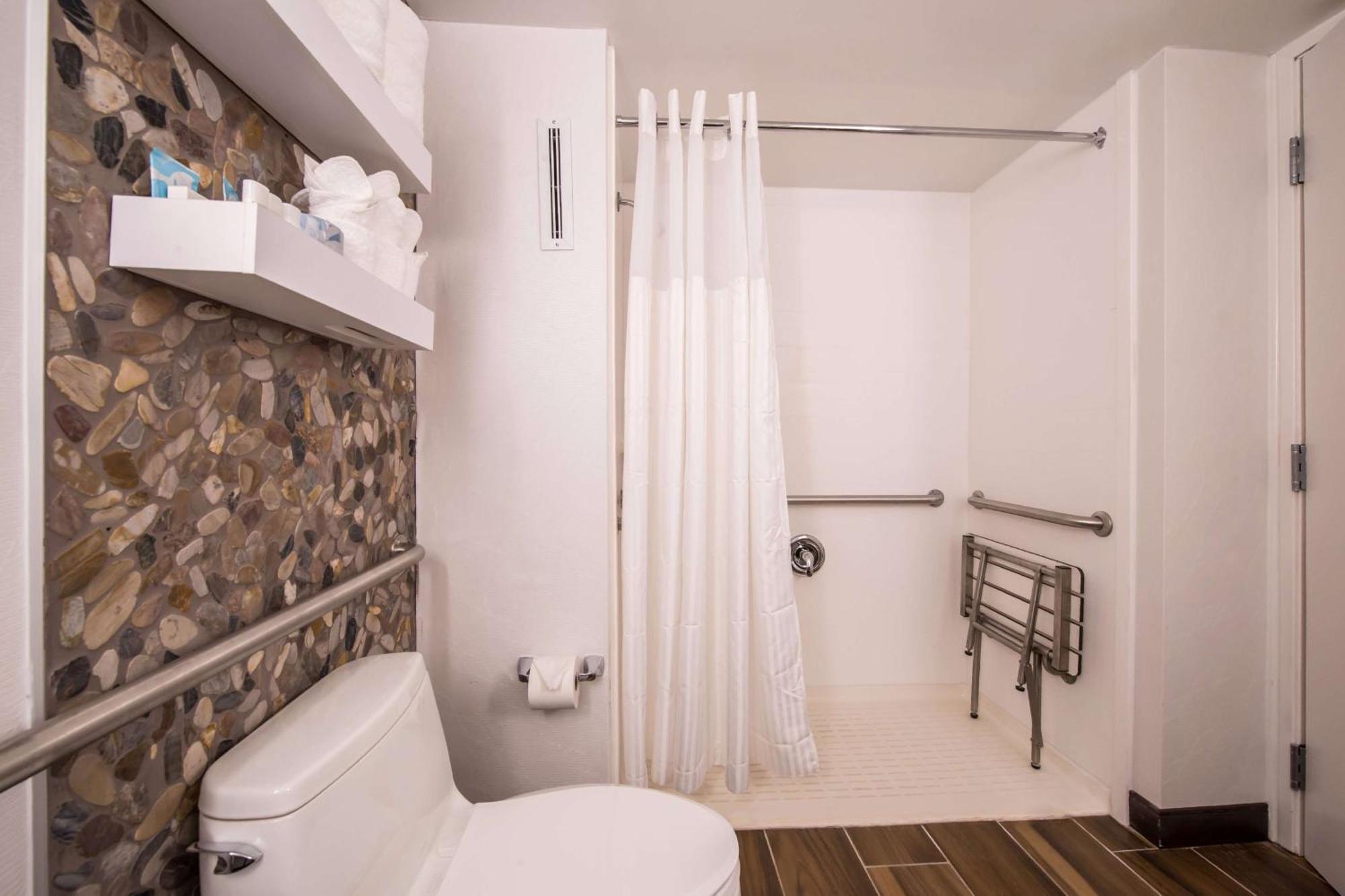 King Room with Roll-In Shower - Mobility Access