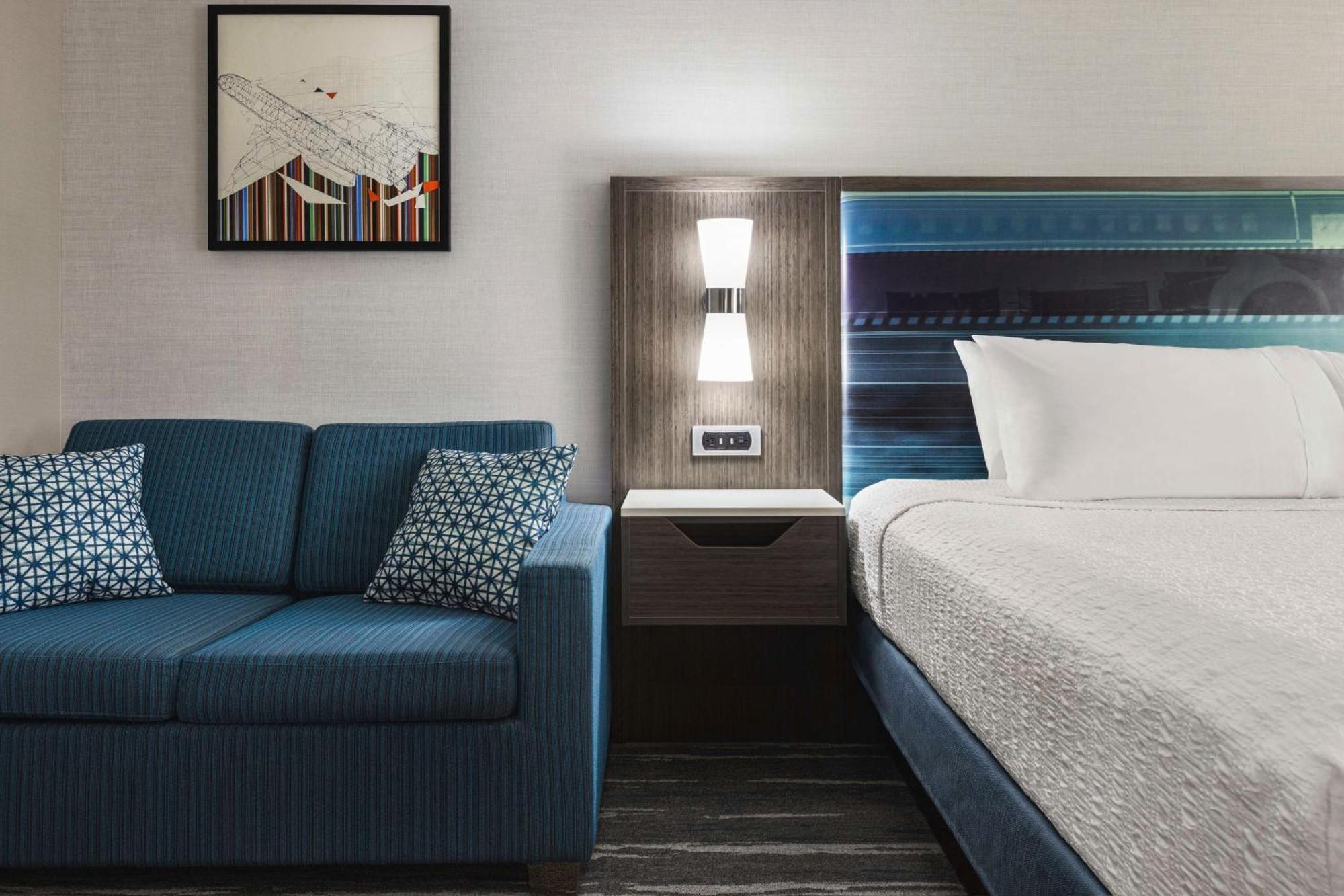 Estudio con cama extragrande y sofá cama - No fumadores