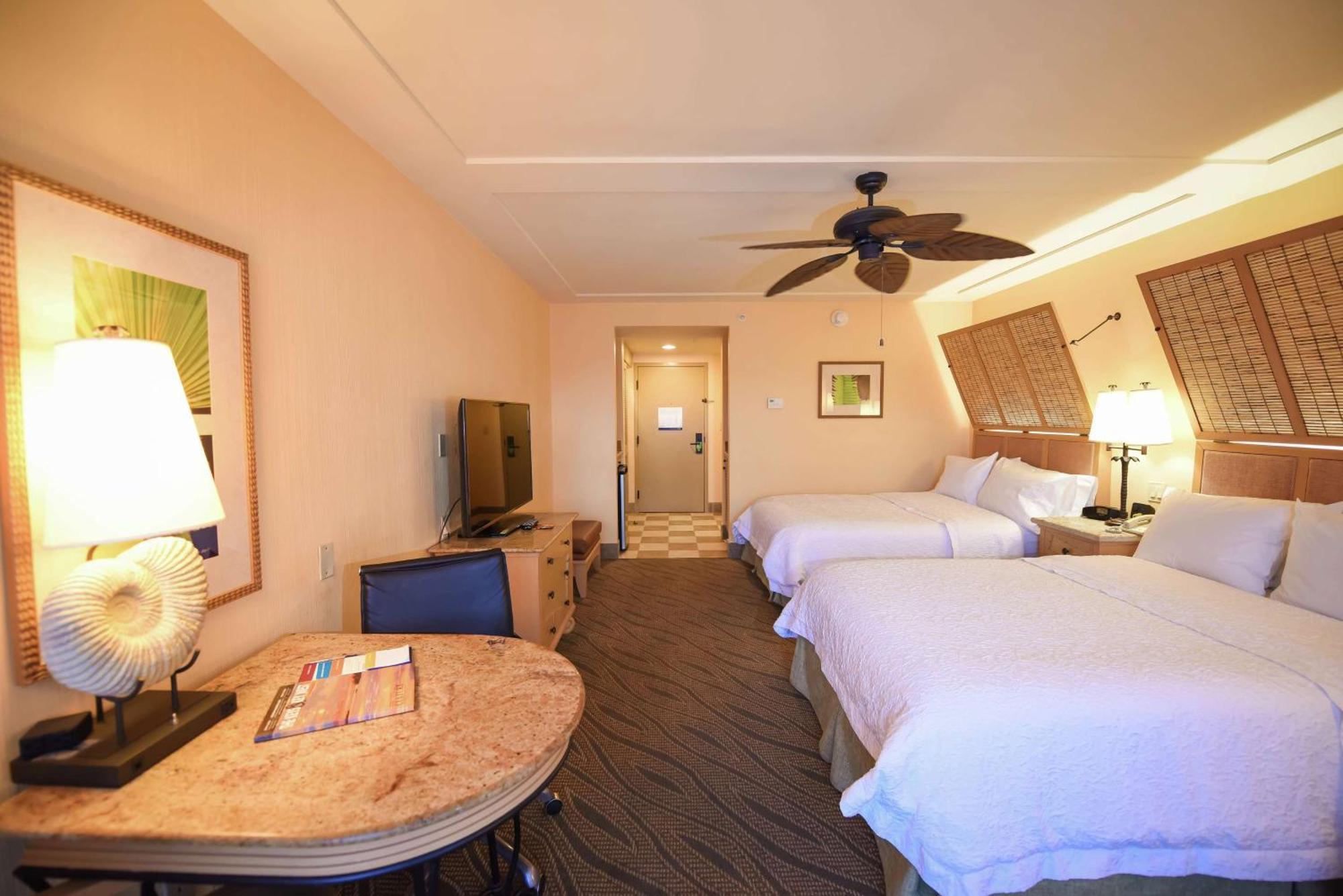 Double Room Two Double Beds Garden View Hearing Accessible