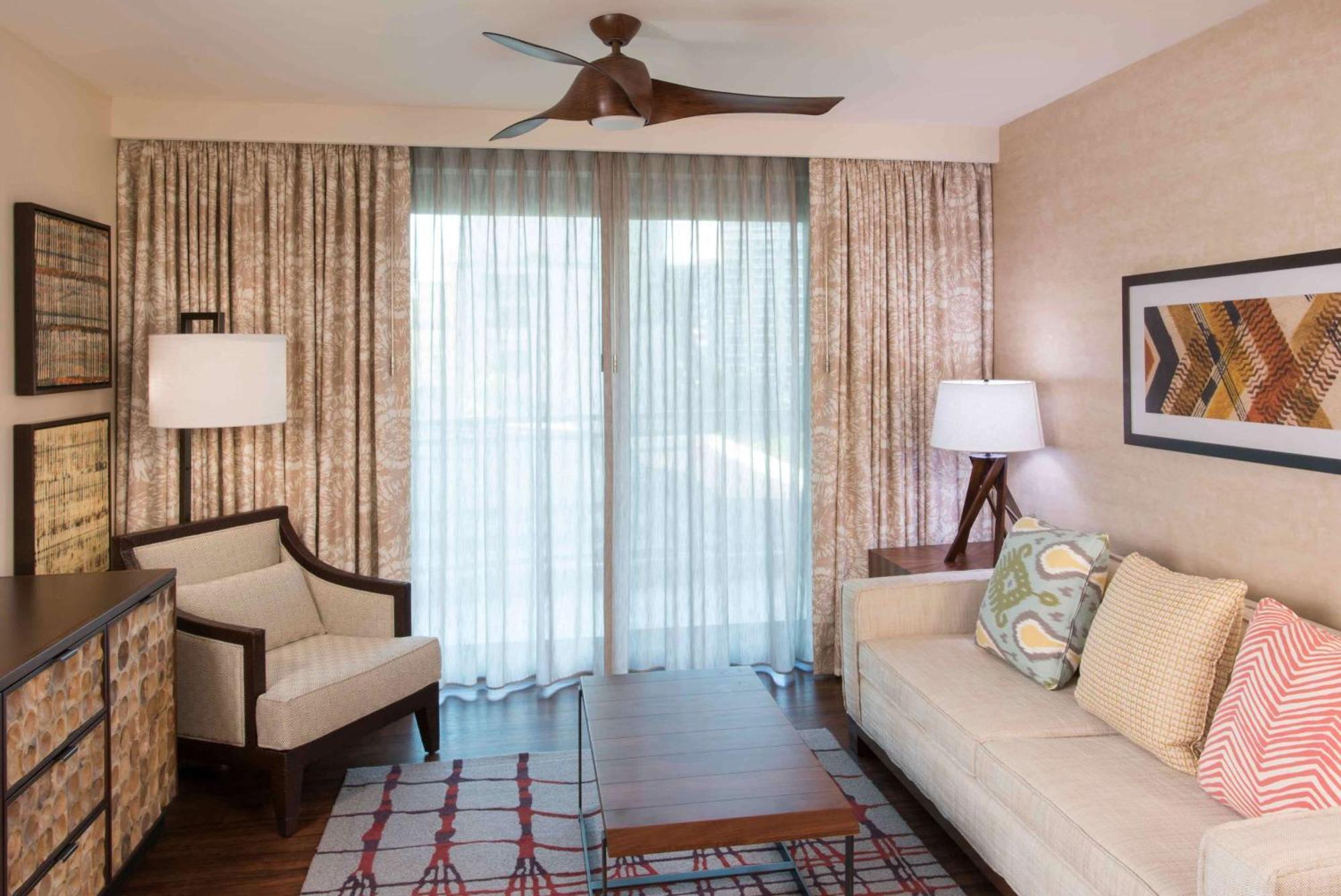 One-Bedroom Suite Two Double Beds Resort View
