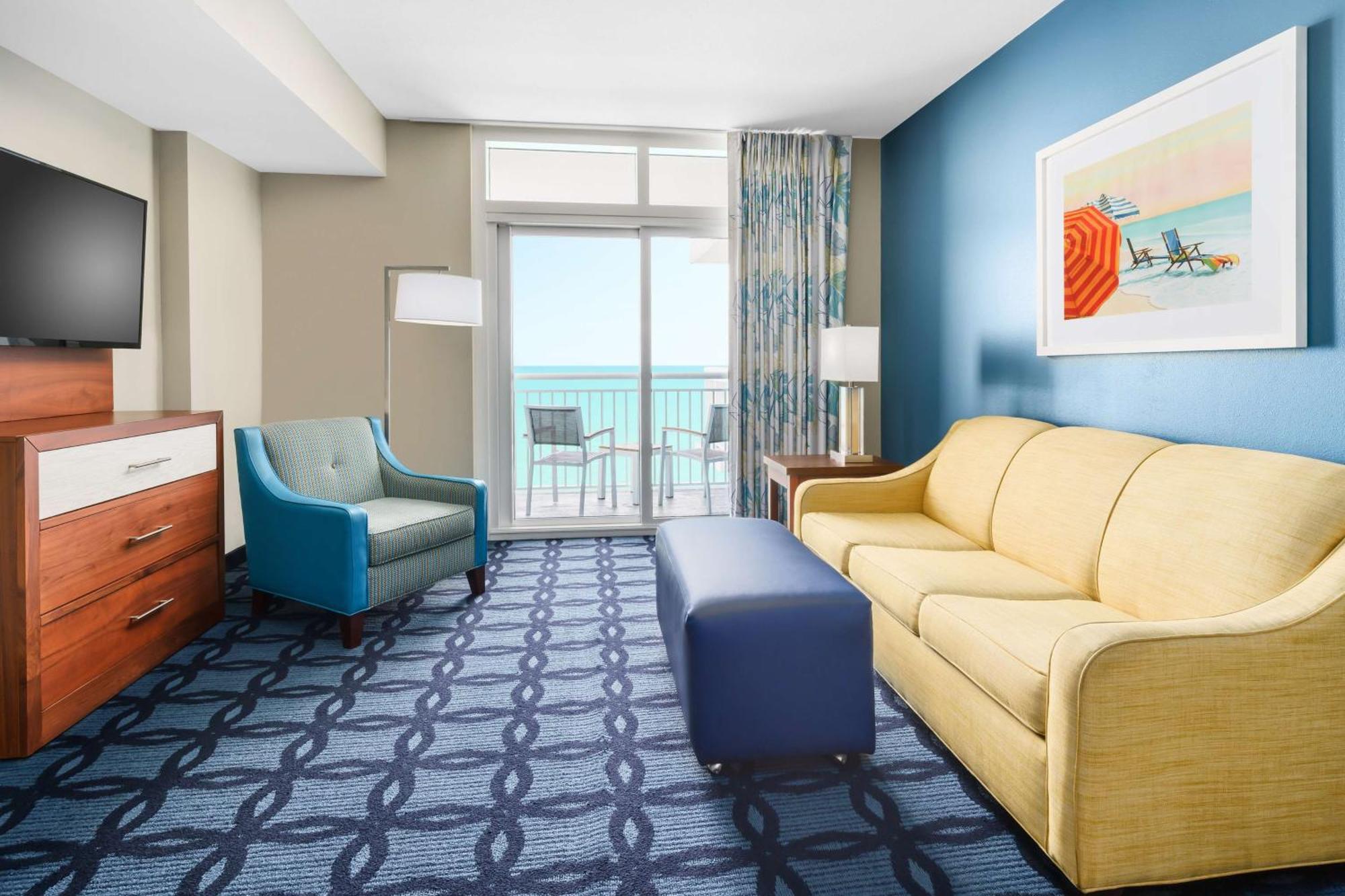 King Studio Suite with Ocean View - Hearing Accessible