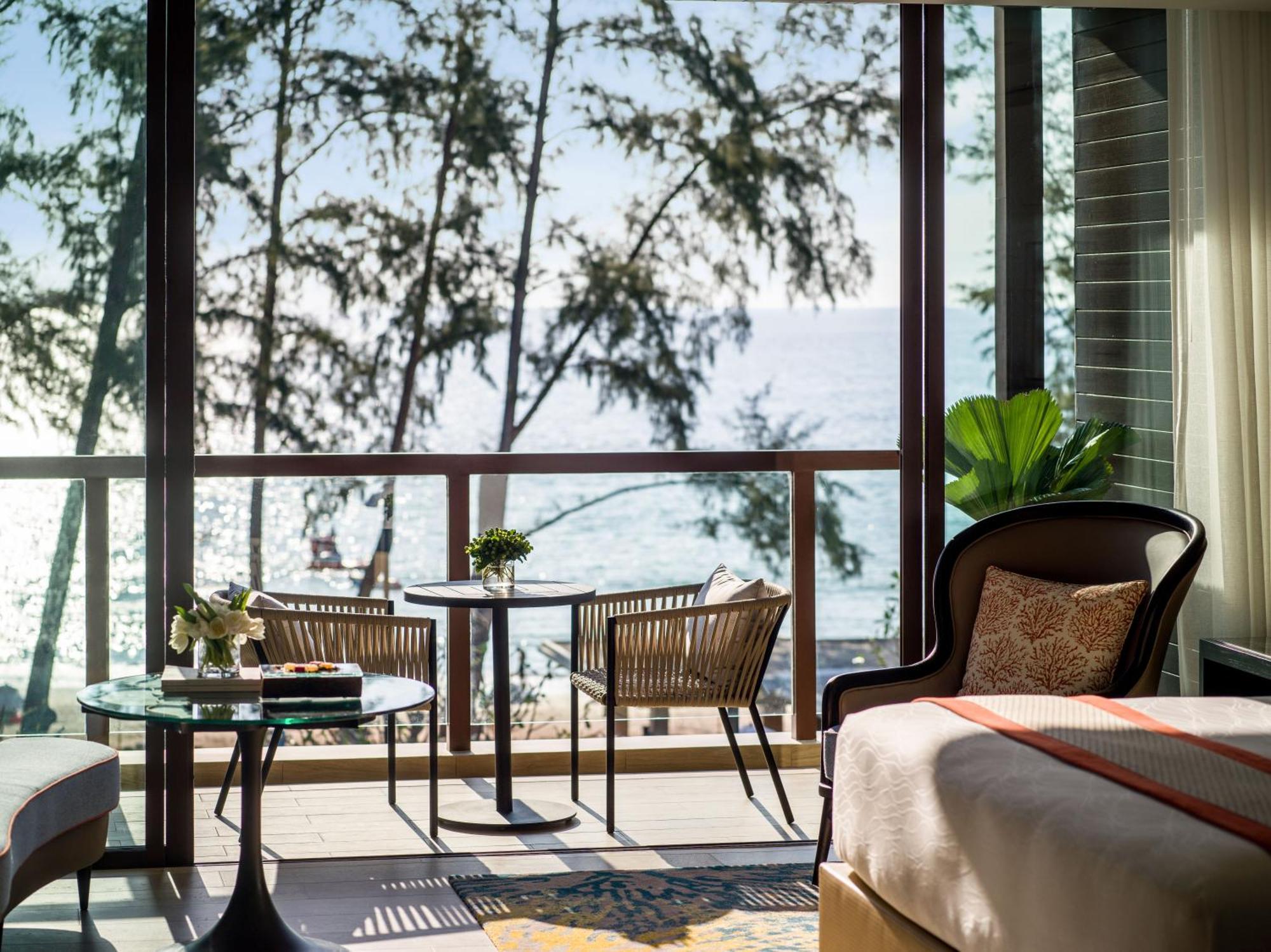 Habitación Doble Premium con vistas al mar y acceso al salón club - 2 camas
