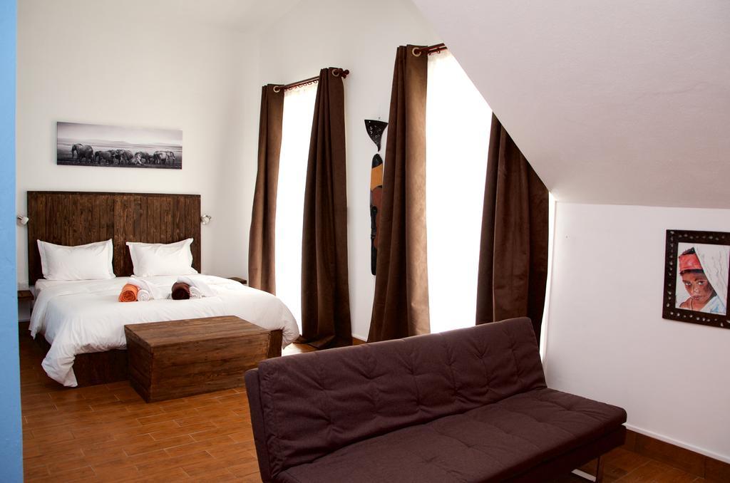 Dreibettzimmer mit Terrasse