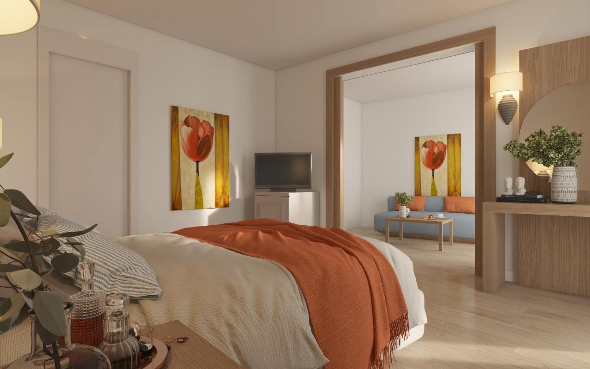 Großes Zimmer (4 Personen)