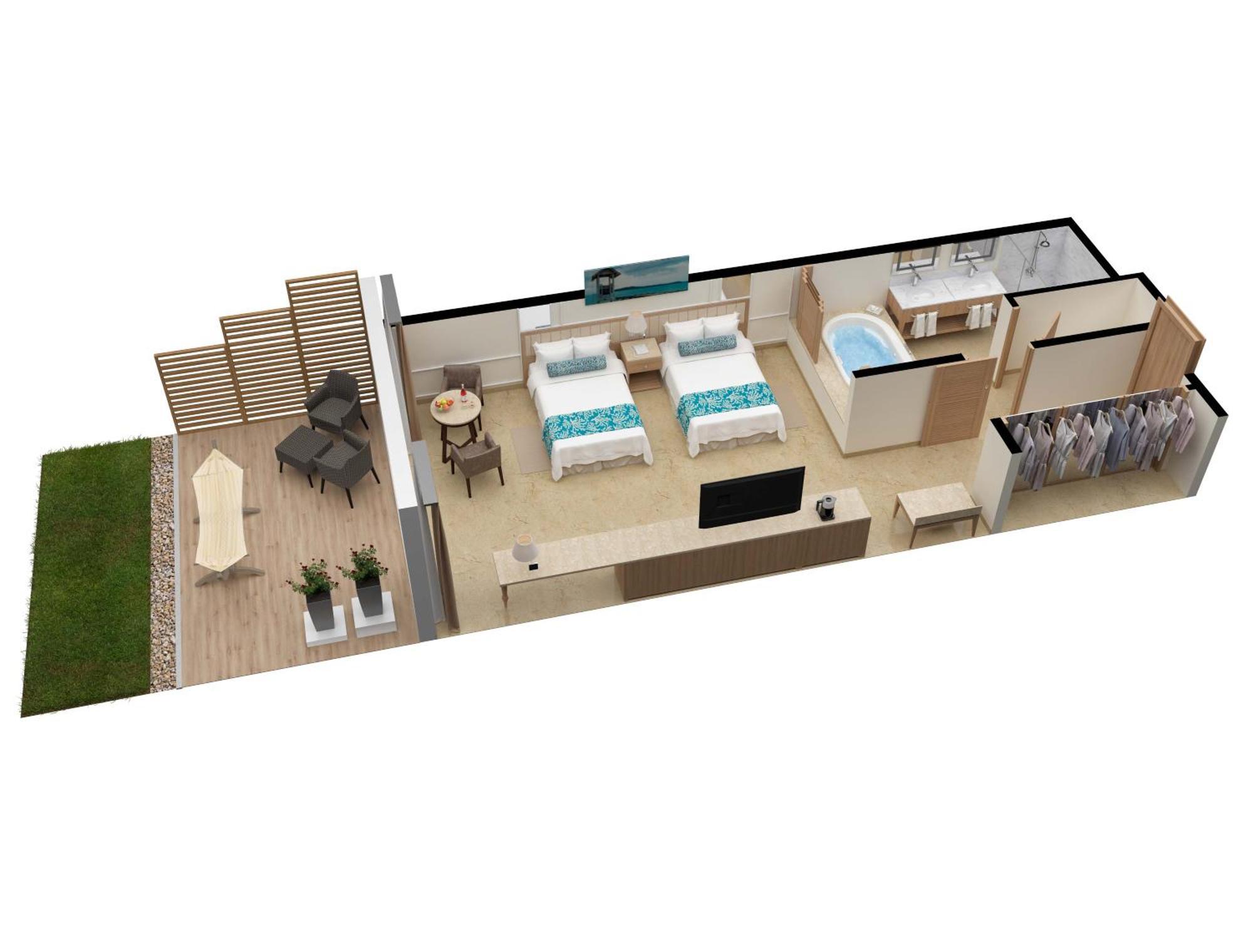 Superior Walk Out Suite Ocean View Kids & Teens