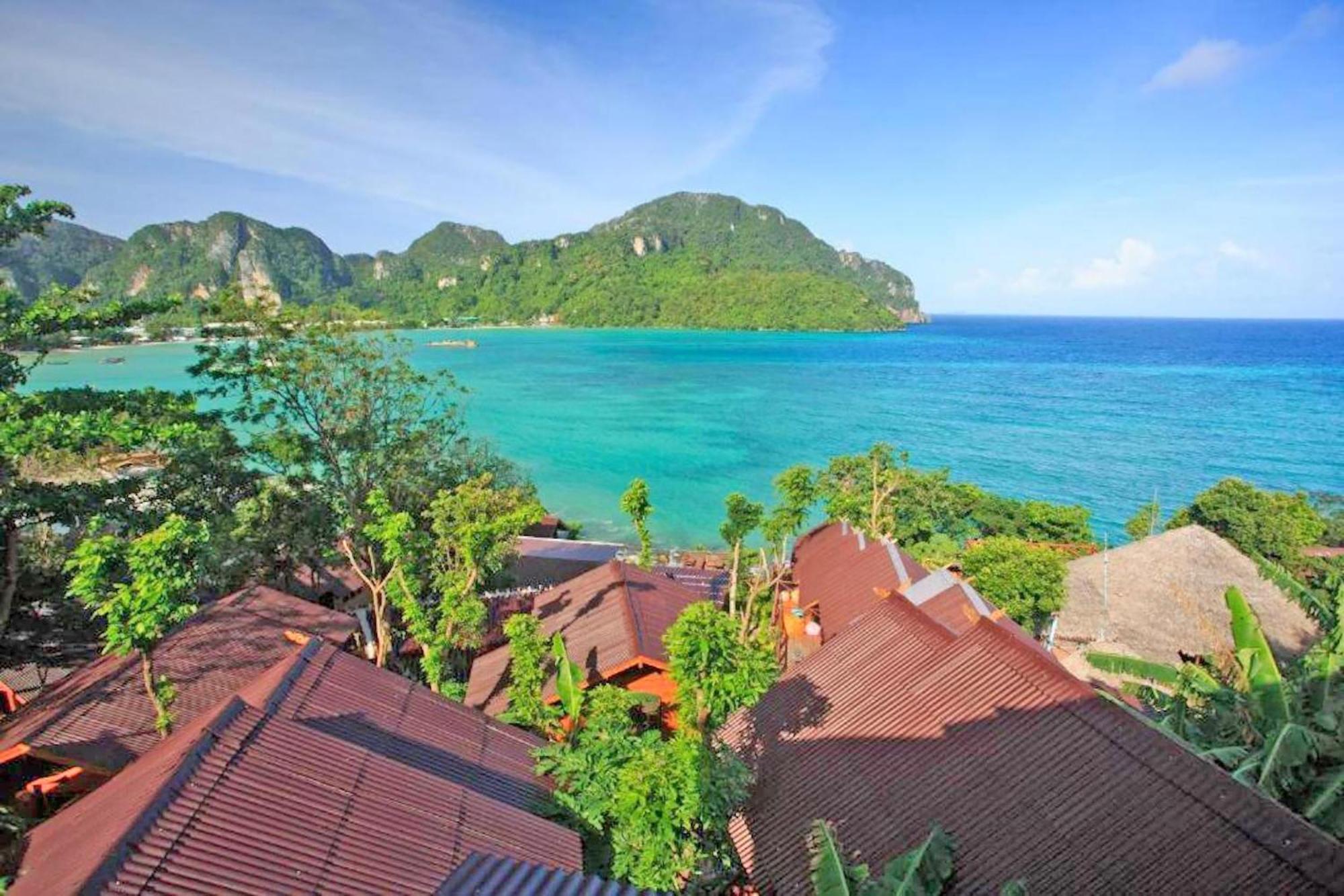 Familienunterkunft Paradise mit Meerblick