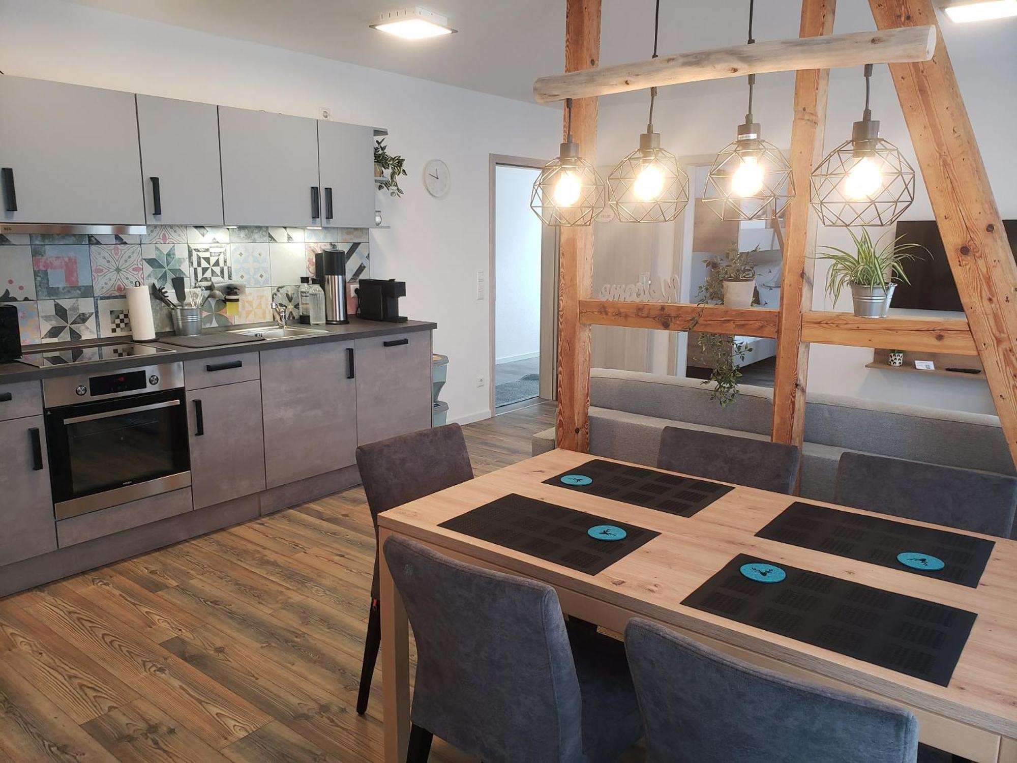 Apartment mit 2 Schlafzimmern und Terrasse