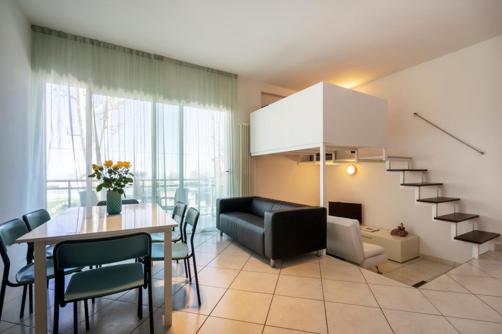 Apartment mit 1 Schlafzimmer und Balkon