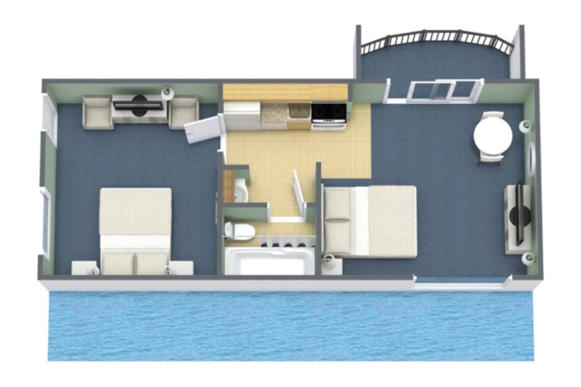 Splash Deck View Junior Suite
