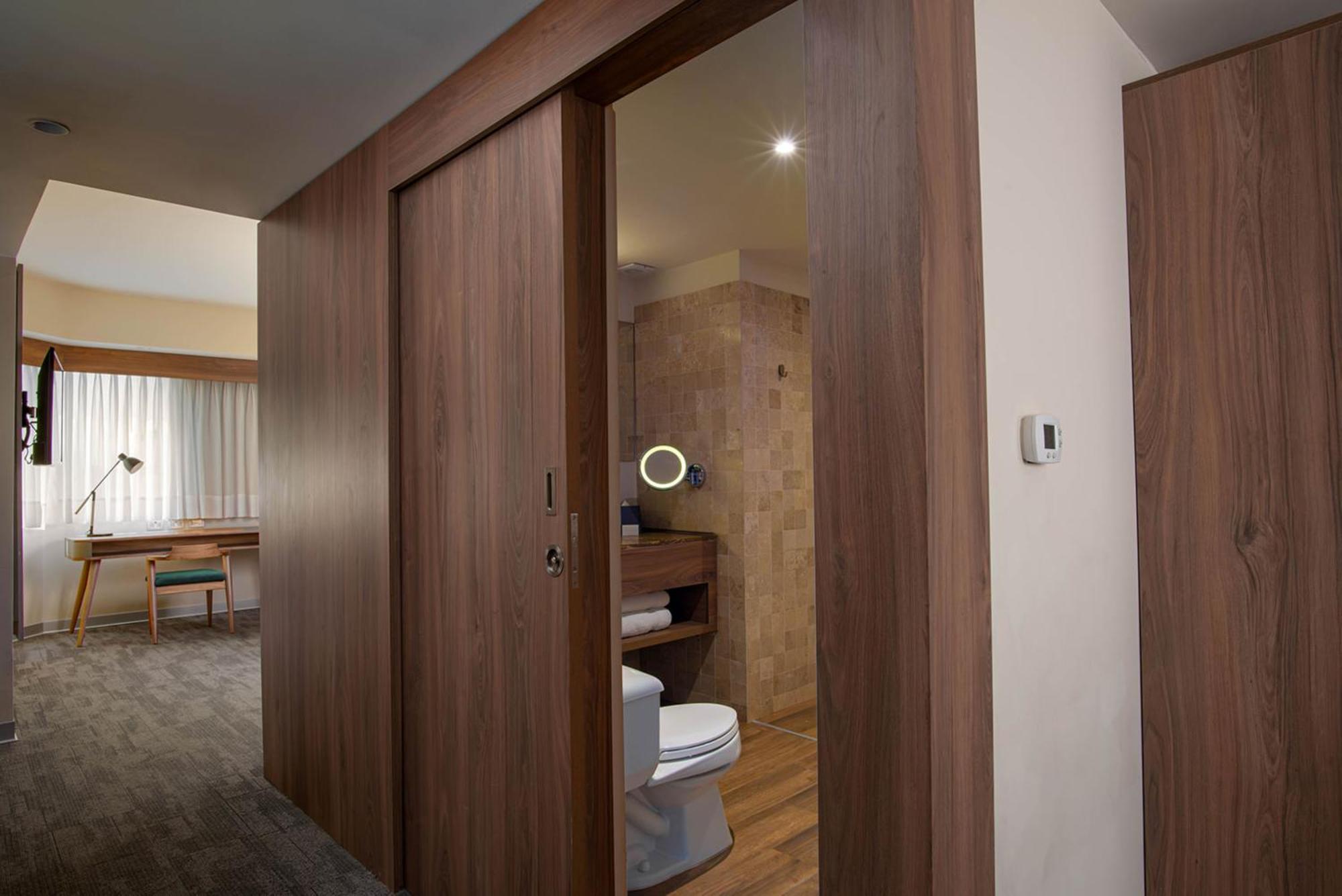 Suite Junior con cama extragrande y vistas a la ciudad