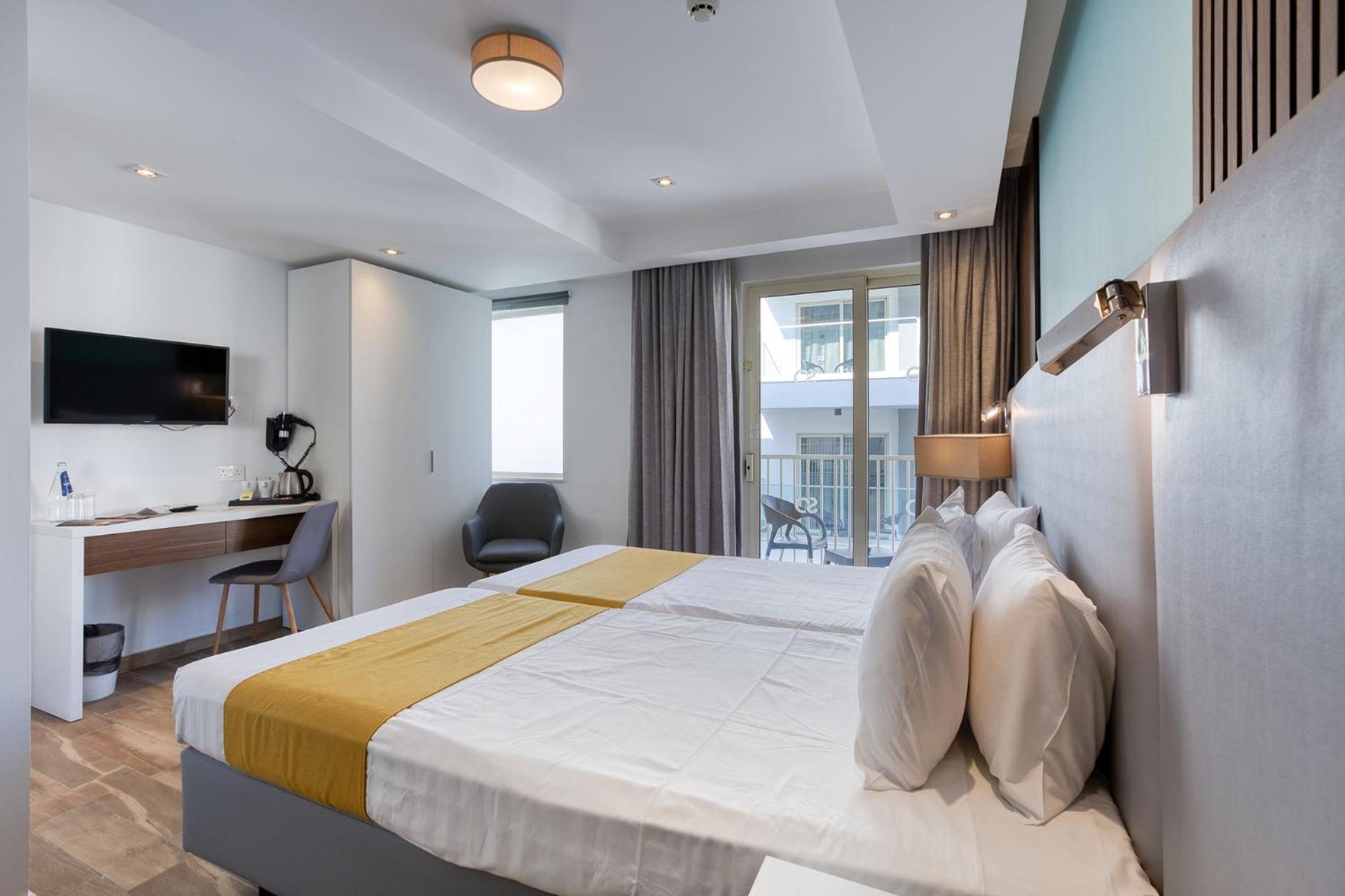 Habitación Doble Estándar con balcón - 2 camas