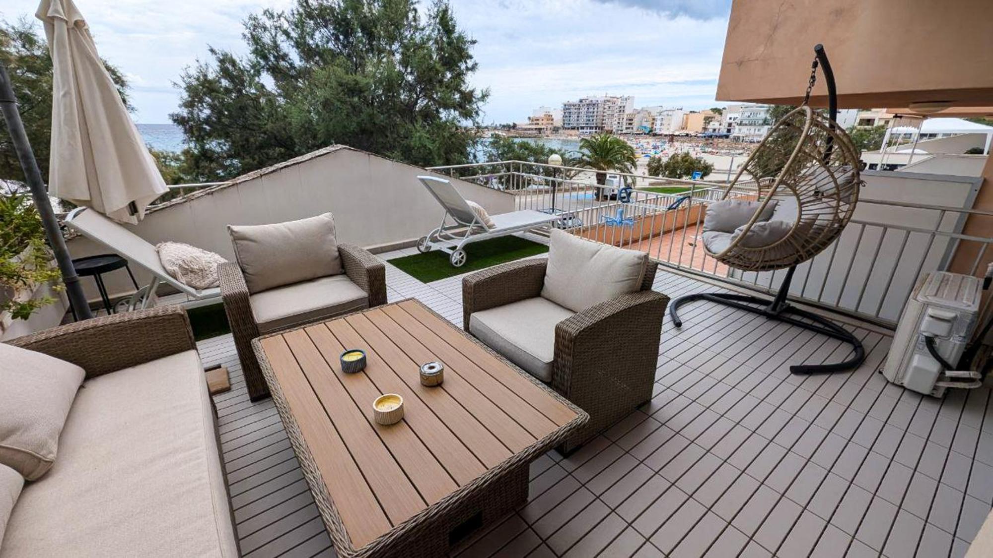 Apartment mit Terrasse