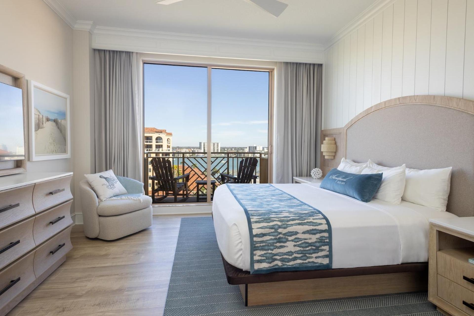 Suite mit 1 Schlafzimmer mit Stadtblick