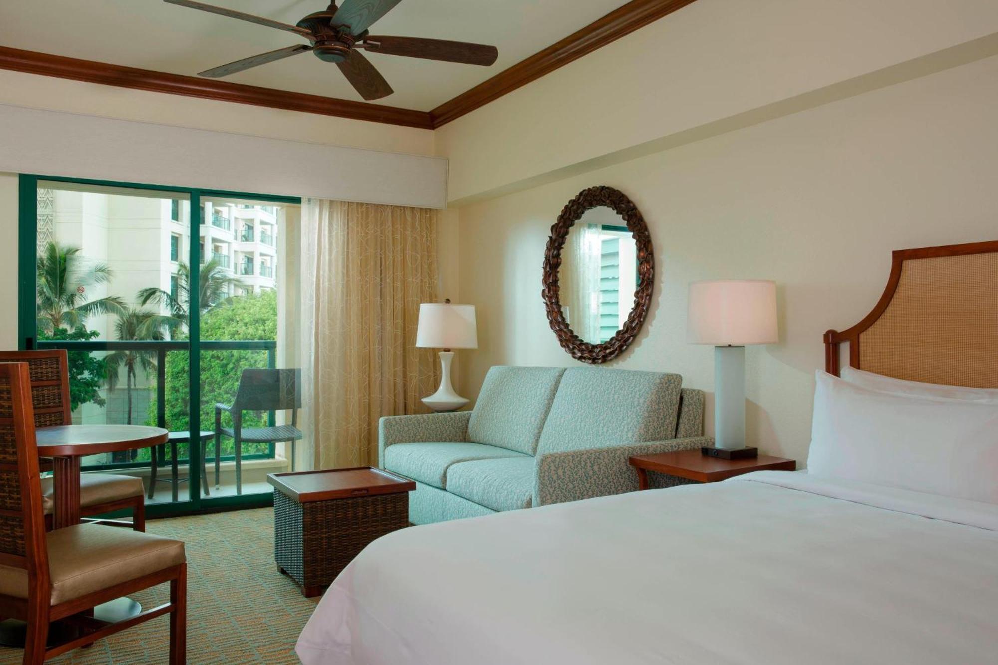 King Room Sofa Bed Balcony Mountain View