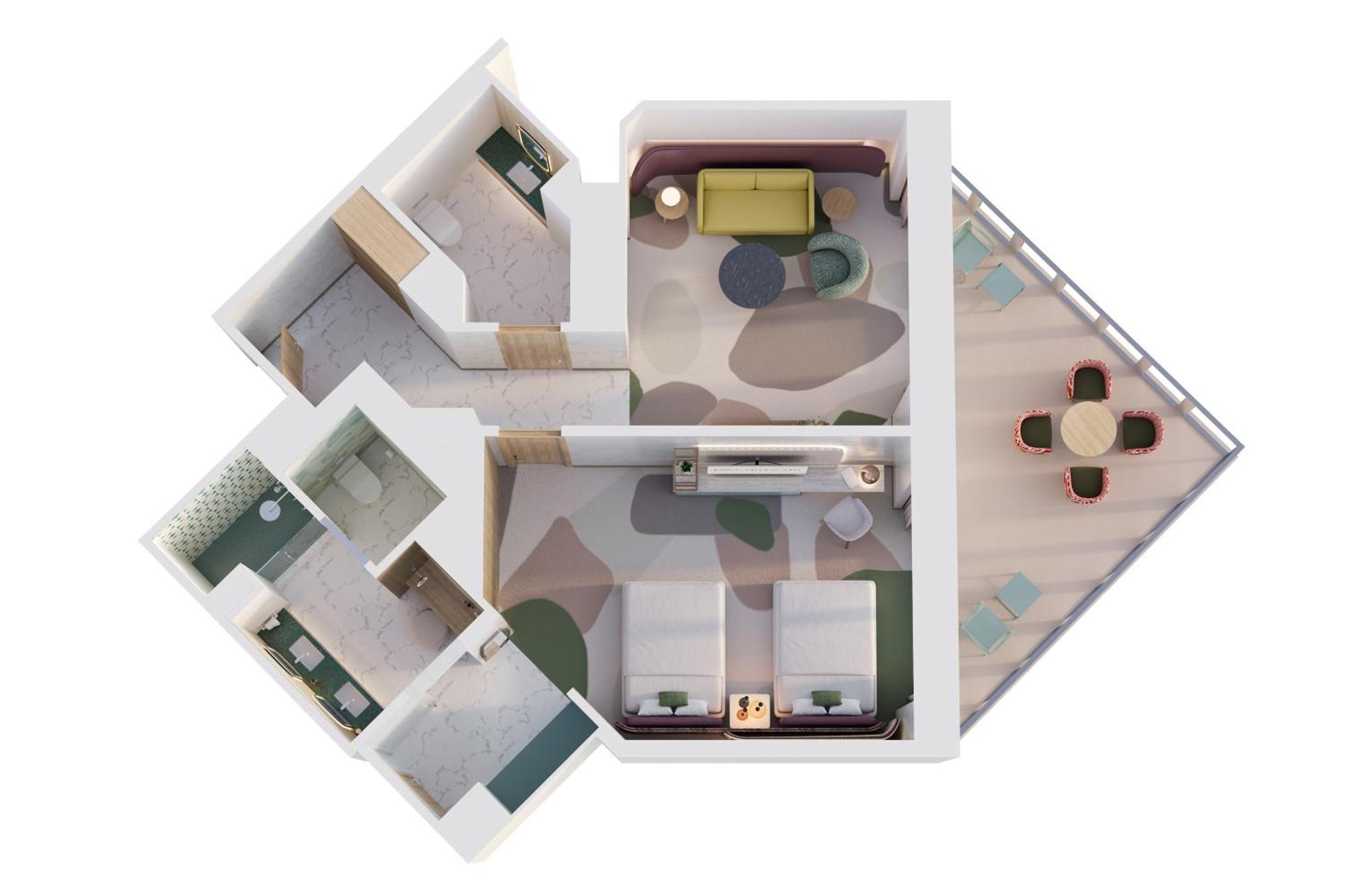 Suite Intracoastal con 1 cama extragrande - Adaptado para personas con discapacidad