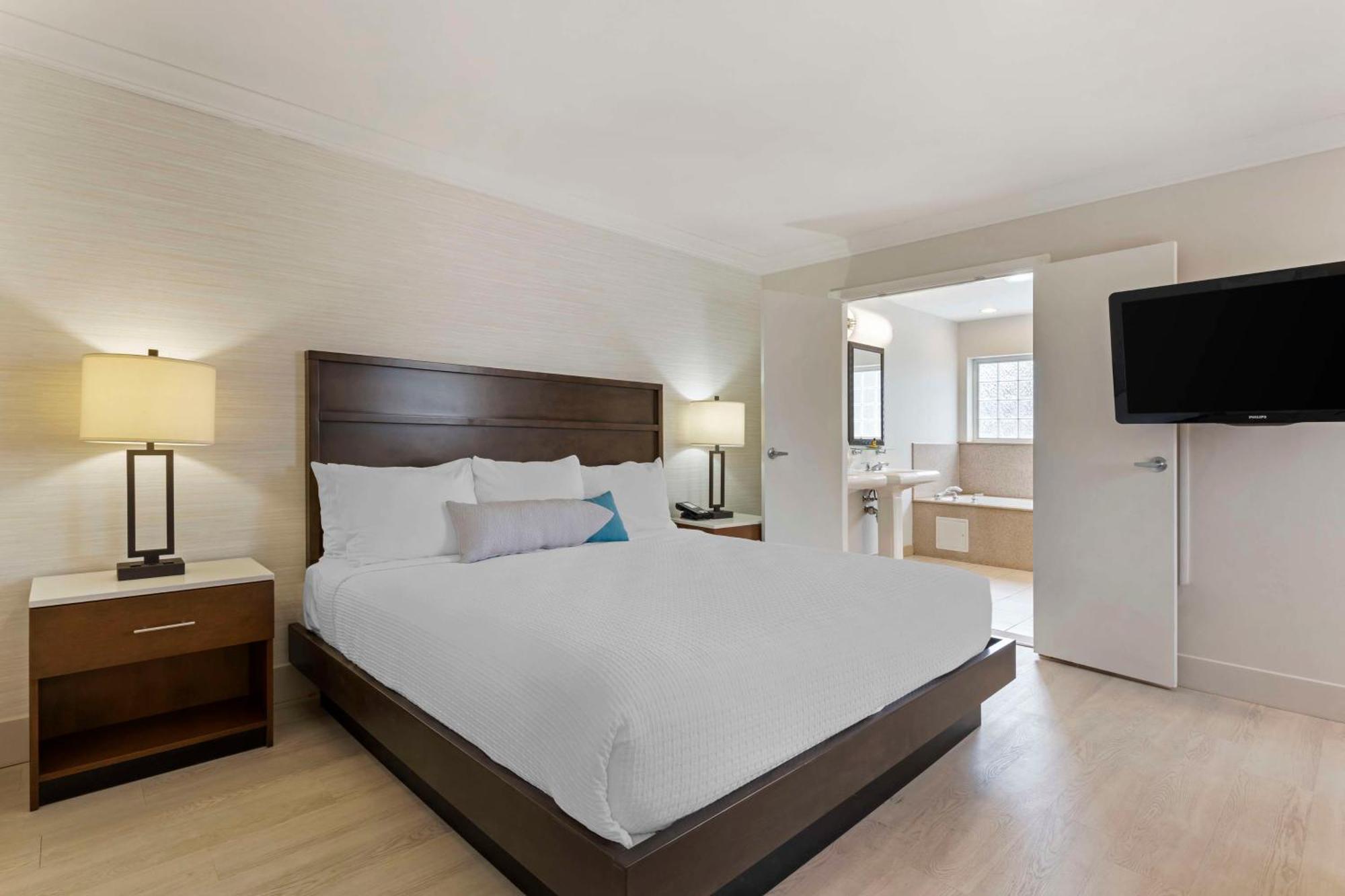 Suite mit Kingsize-Bett und Whirlpool-Badewanne - Nichtraucher