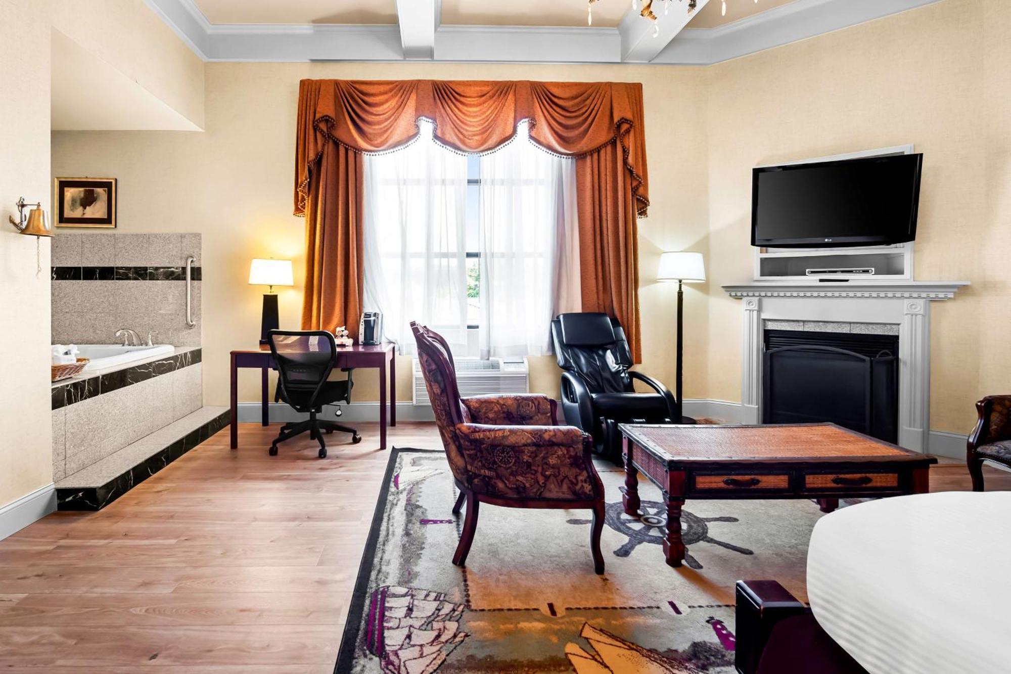 Kamer met 1 Kingsize Bed en een Open Haard - Rookvrij